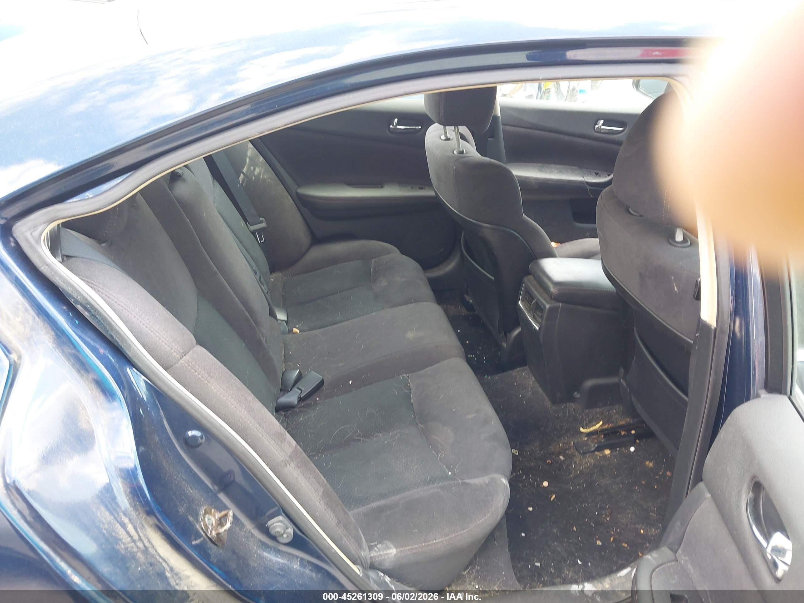 2010 Nissan Maxima 3.5 S Blue vin: 1N4AA5AP6AC873770