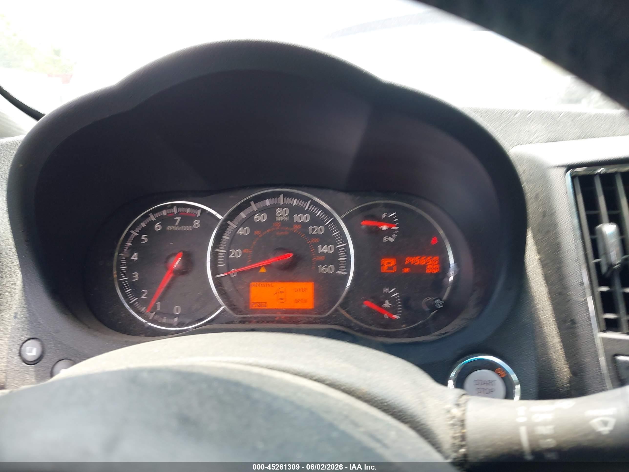 2010 Nissan Maxima 3.5 S Blue vin: 1N4AA5AP6AC873770