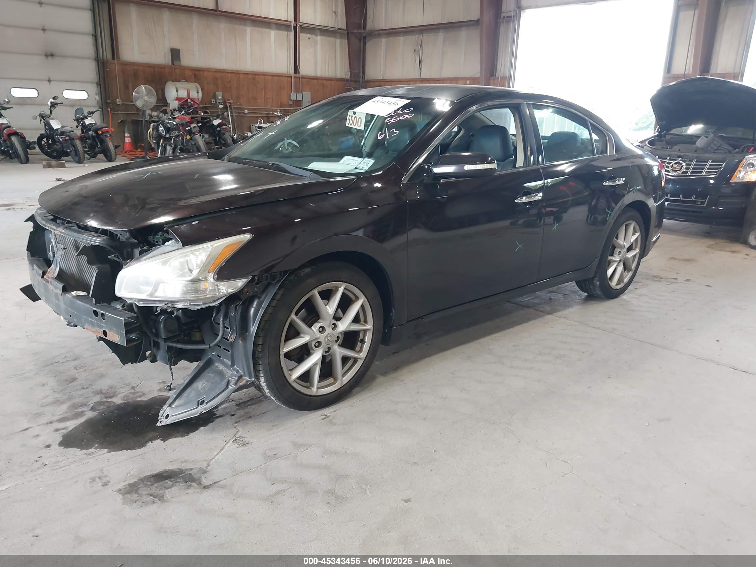 2010 Nissan Maxima 3.5 Sv Brown vin: 1N4AA5AP6AC874398