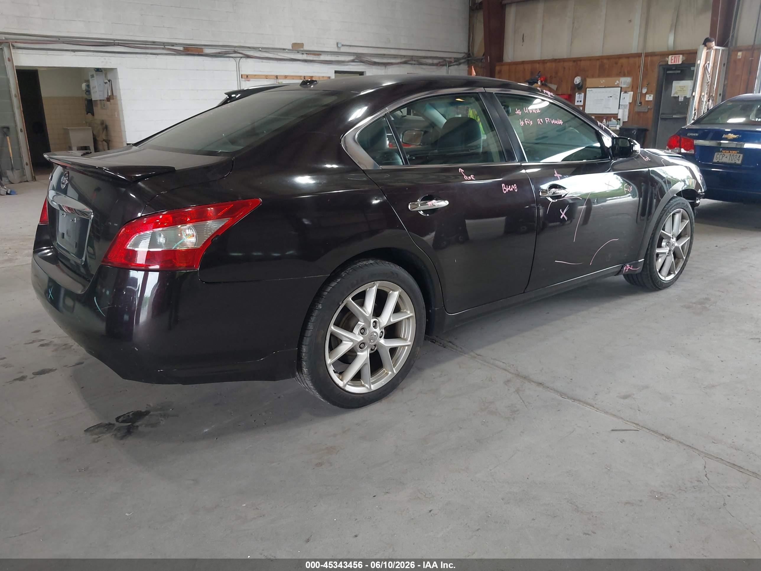 2010 Nissan Maxima 3.5 Sv Brown vin: 1N4AA5AP6AC874398