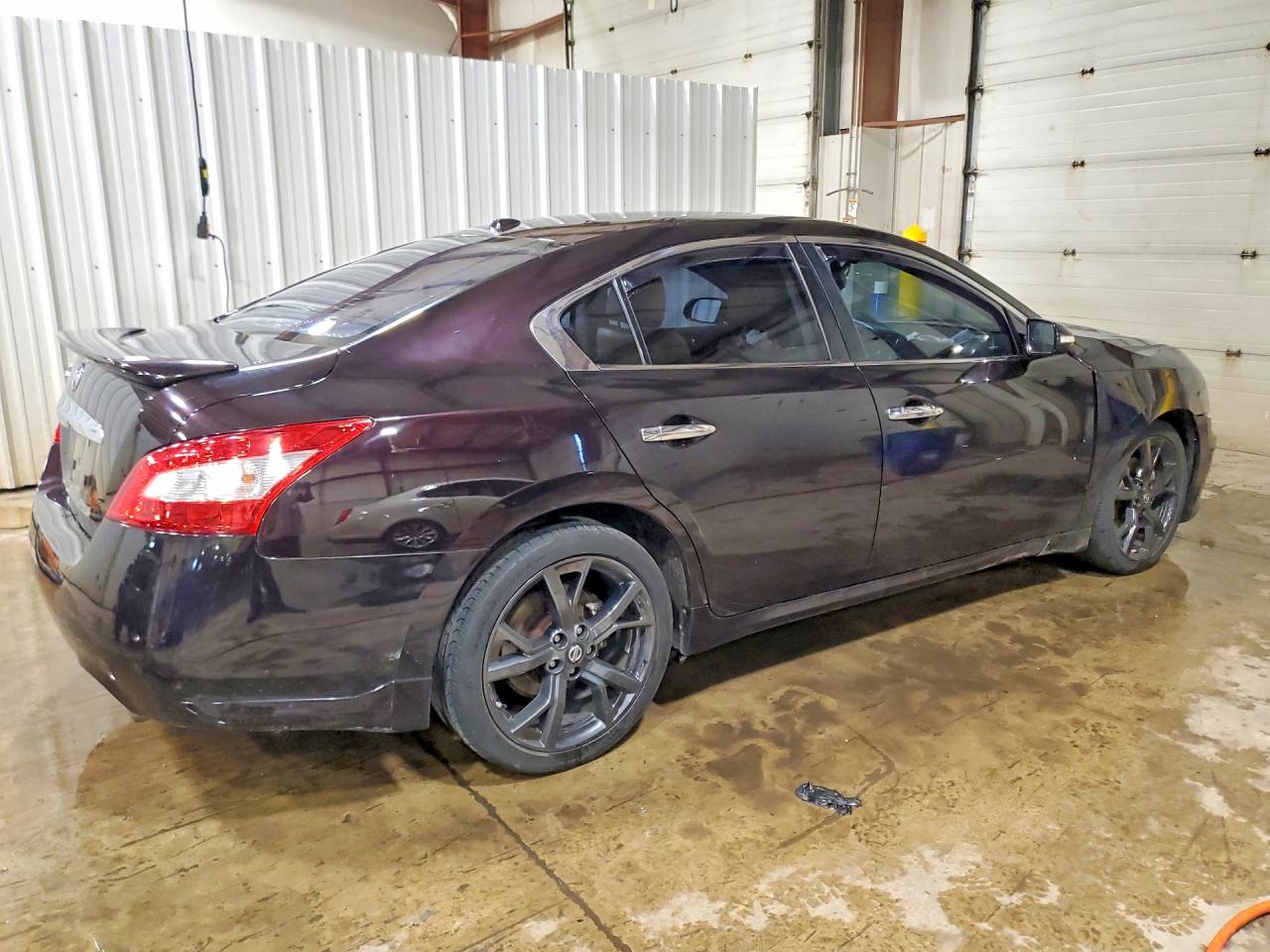 2011 Nissan Maxima 3.5 S Purple vin: 1N4AA5AP6BC801386