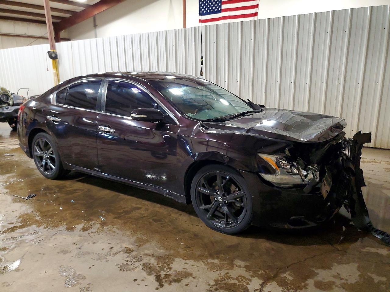 2011 Nissan Maxima 3.5 S Purple vin: 1N4AA5AP6BC801386