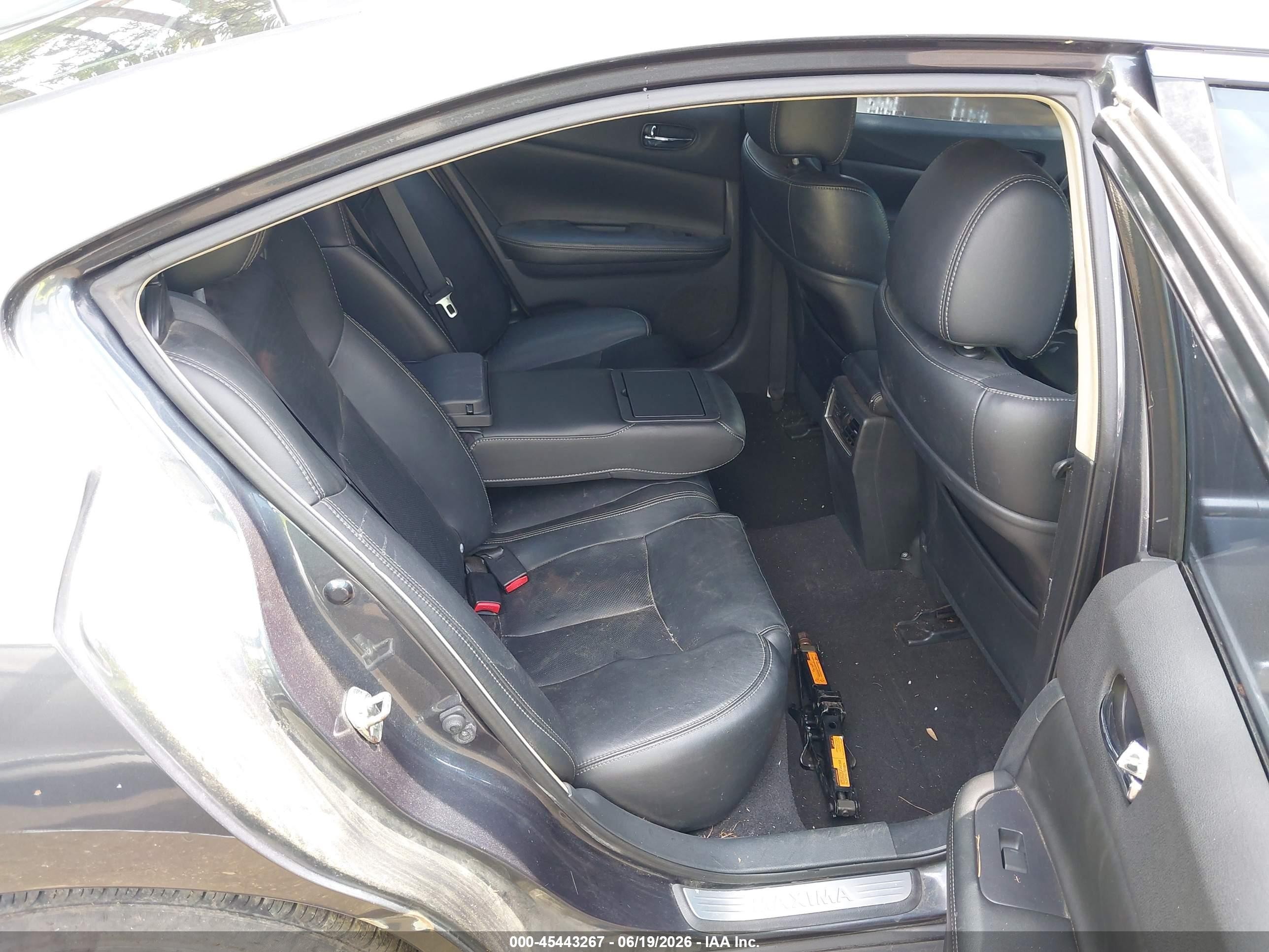 2011 Nissan Maxima 3.5 Sv Gray vin: 1N4AA5AP6BC811657