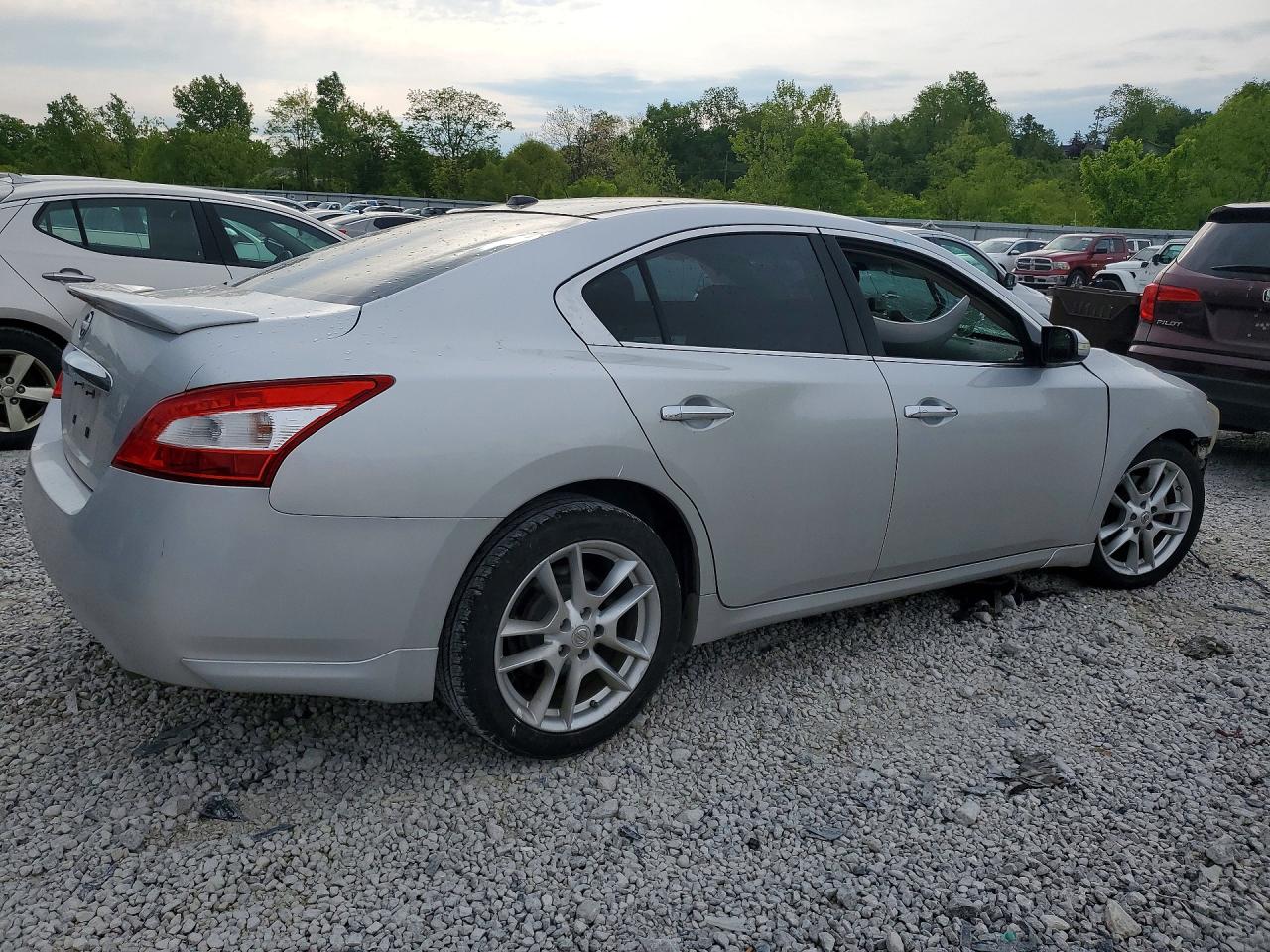 2011 Nissan Maxima 3.5 S Silver vin: 1N4AA5AP6BC855884