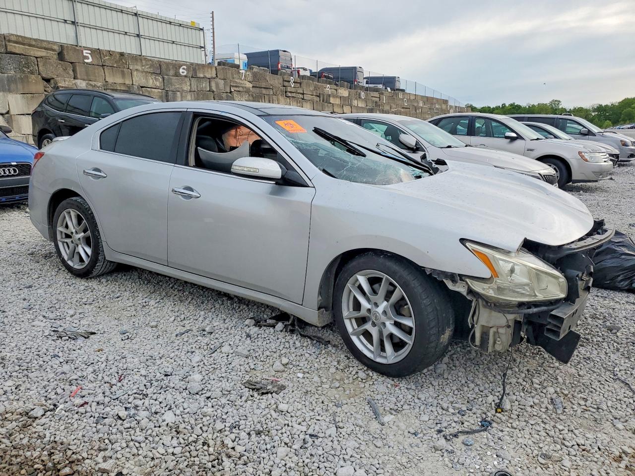 2011 Nissan Maxima 3.5 S Silver vin: 1N4AA5AP6BC855884