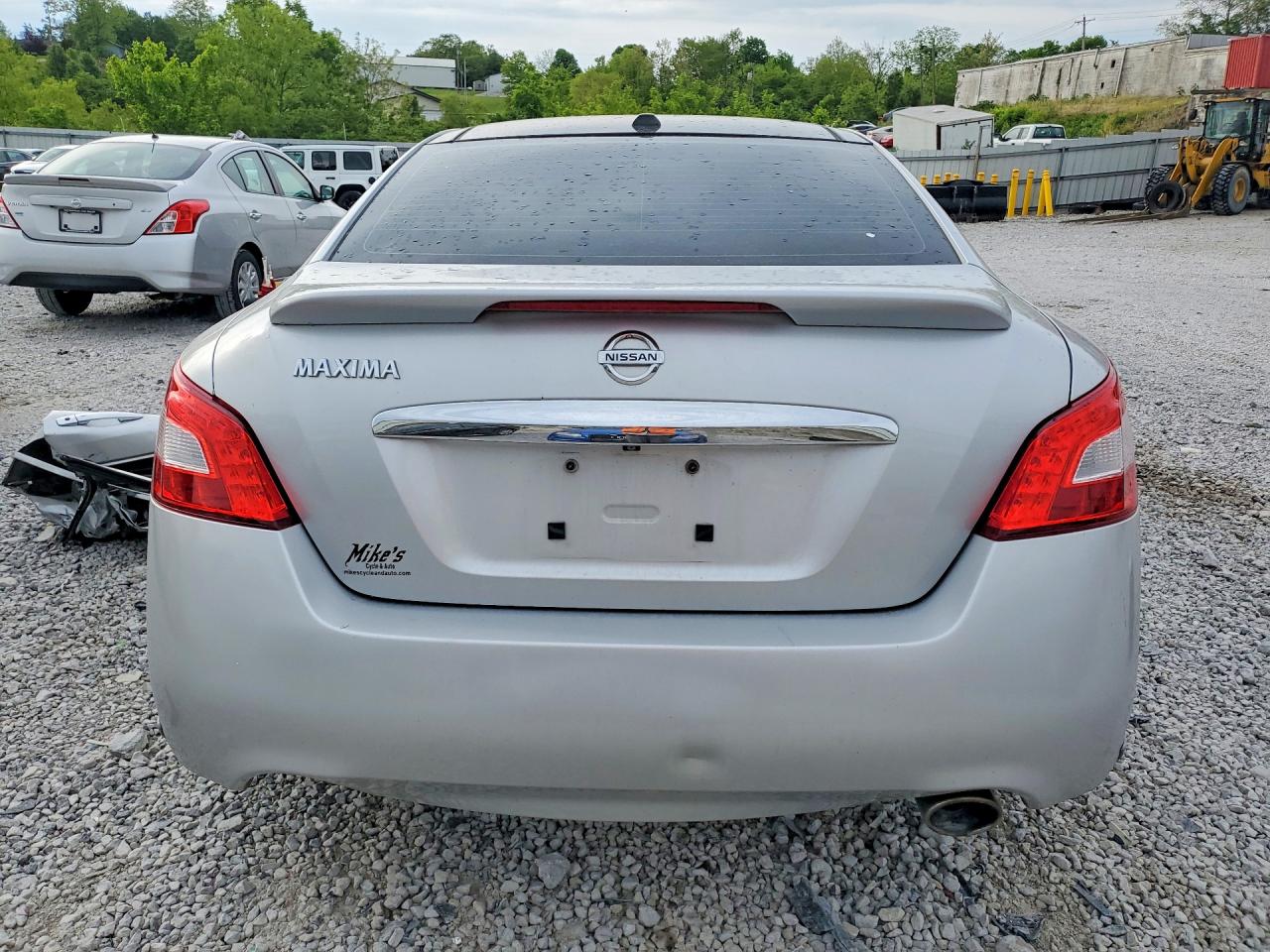 2011 Nissan Maxima 3.5 S Silver vin: 1N4AA5AP6BC855884