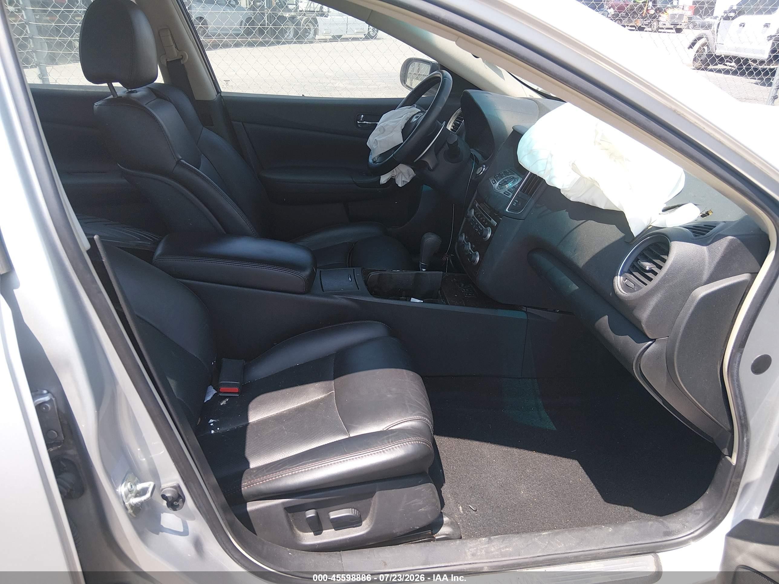 2011 Nissan Maxima 3.5 Sv Silver vin: 1N4AA5AP6BC860888