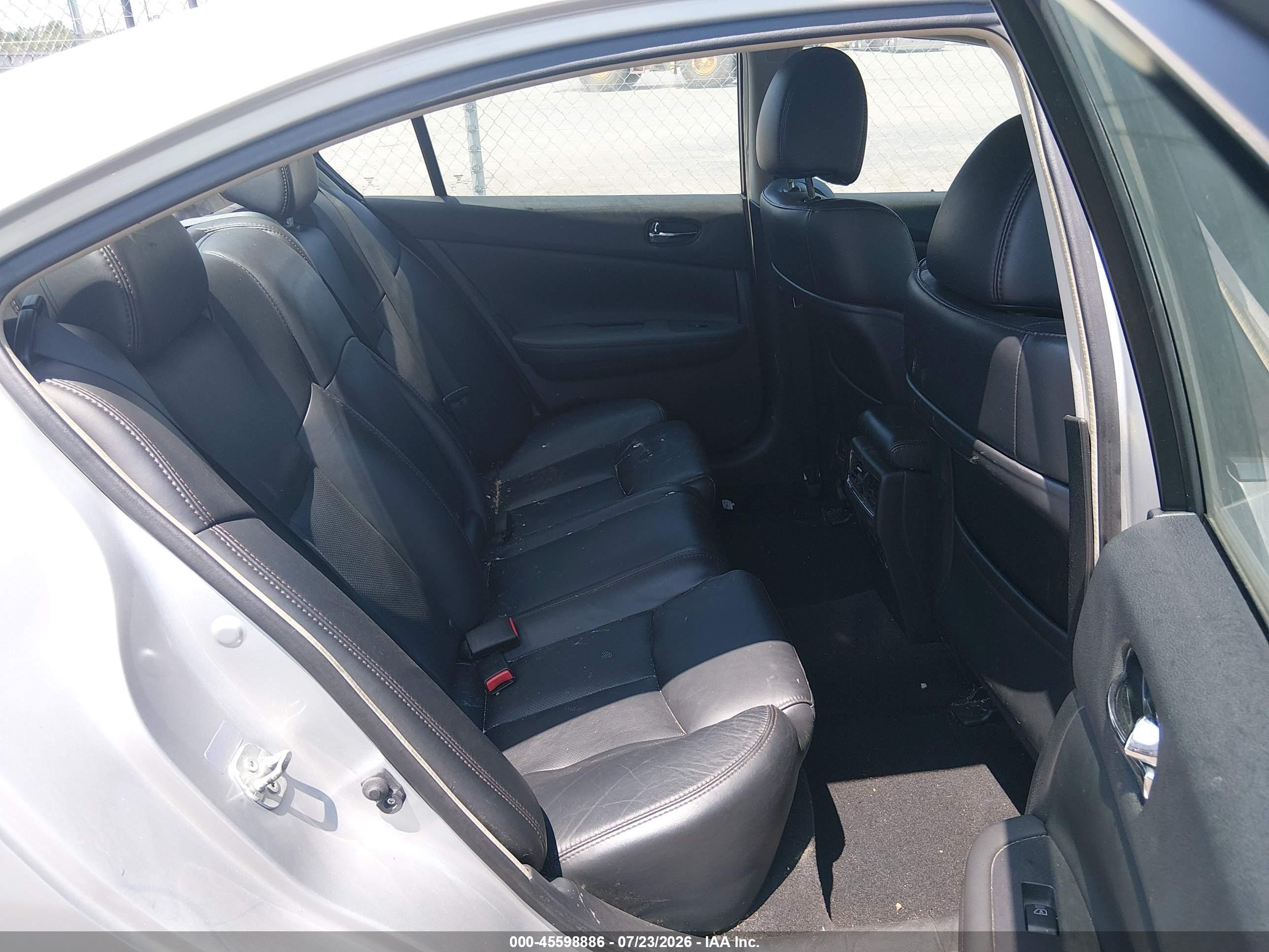 2011 Nissan Maxima 3.5 Sv Silver vin: 1N4AA5AP6BC860888