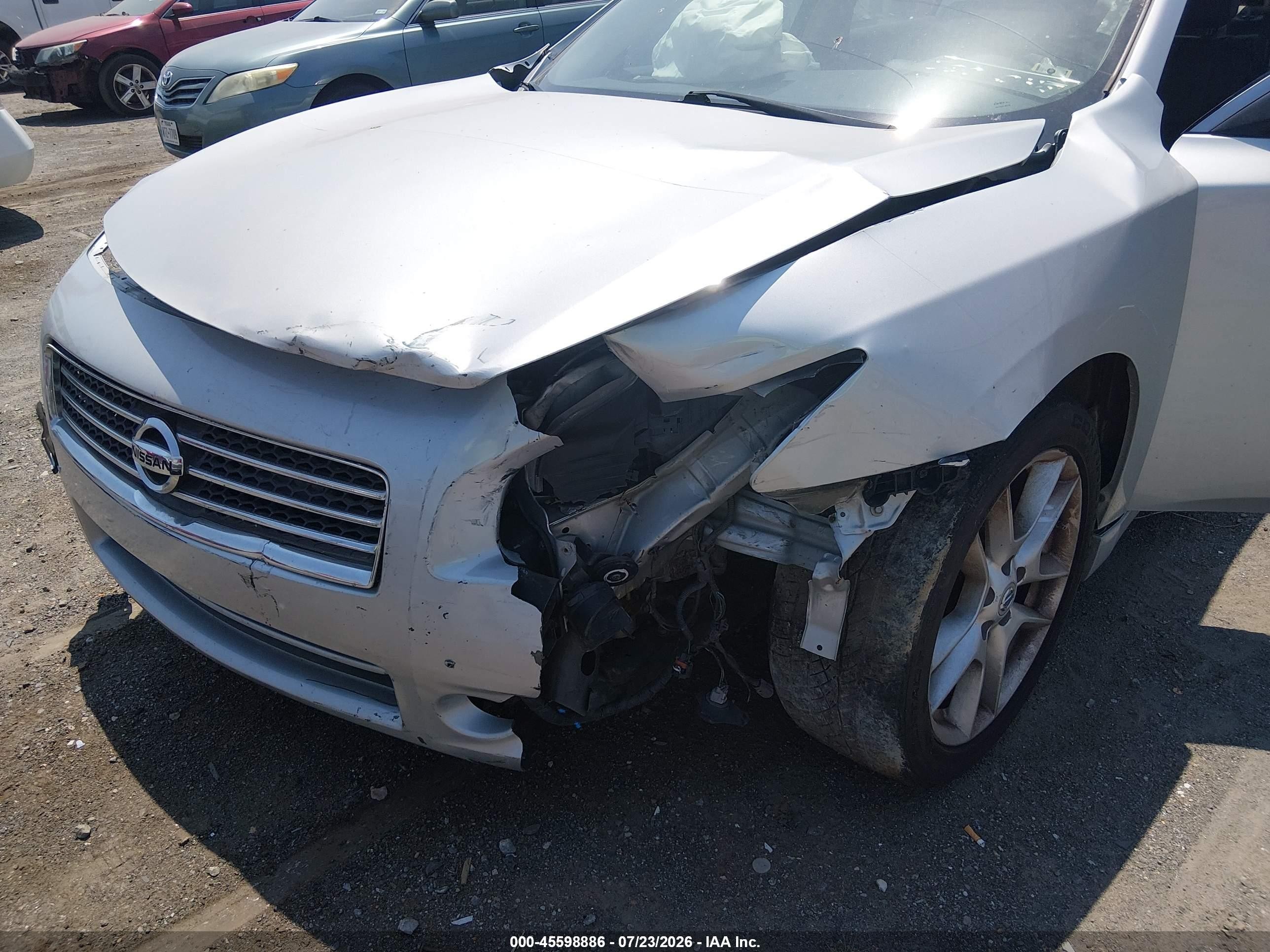 2011 Nissan Maxima 3.5 Sv Silver vin: 1N4AA5AP6BC860888