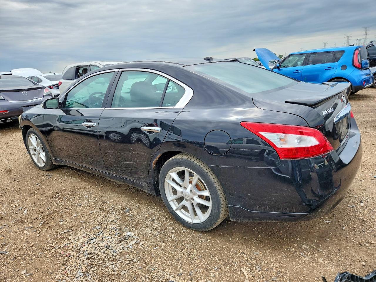 2011 Nissan Maxima 3.5 S Black vin: 1N4AA5AP6BC861507