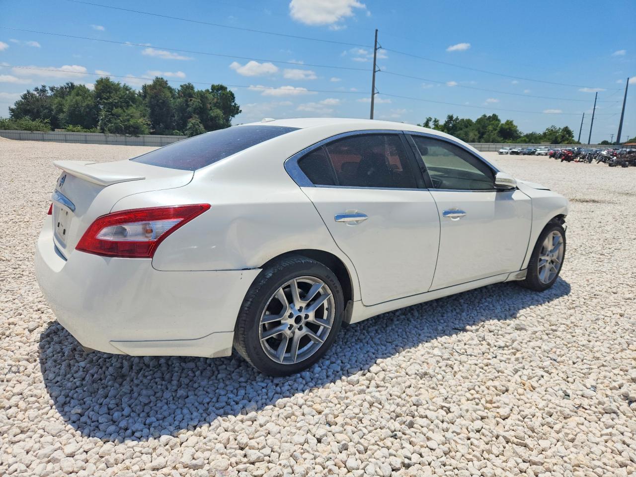 2011 Nissan Maxima White vin: 1N4AA5AP6BC863225
