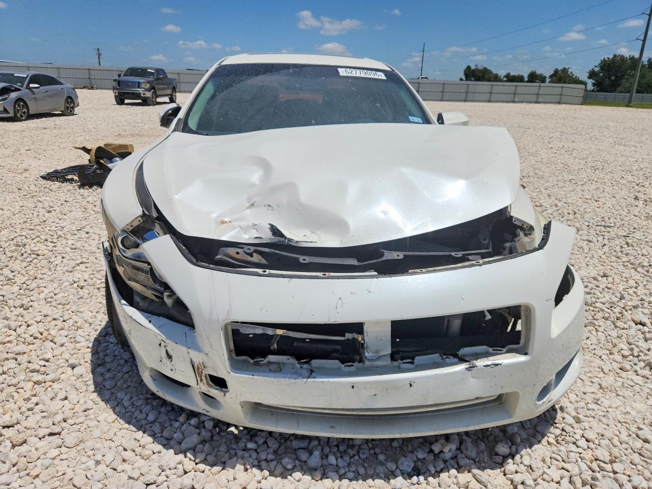 2011 Nissan Maxima White vin: 1N4AA5AP6BC863225