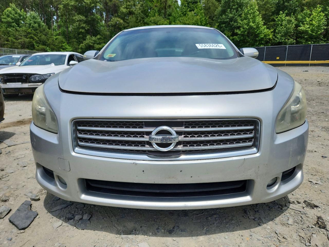 2011 Nissan Maxima 3.5 S Black vin: 1N4AA5AP6BC864939