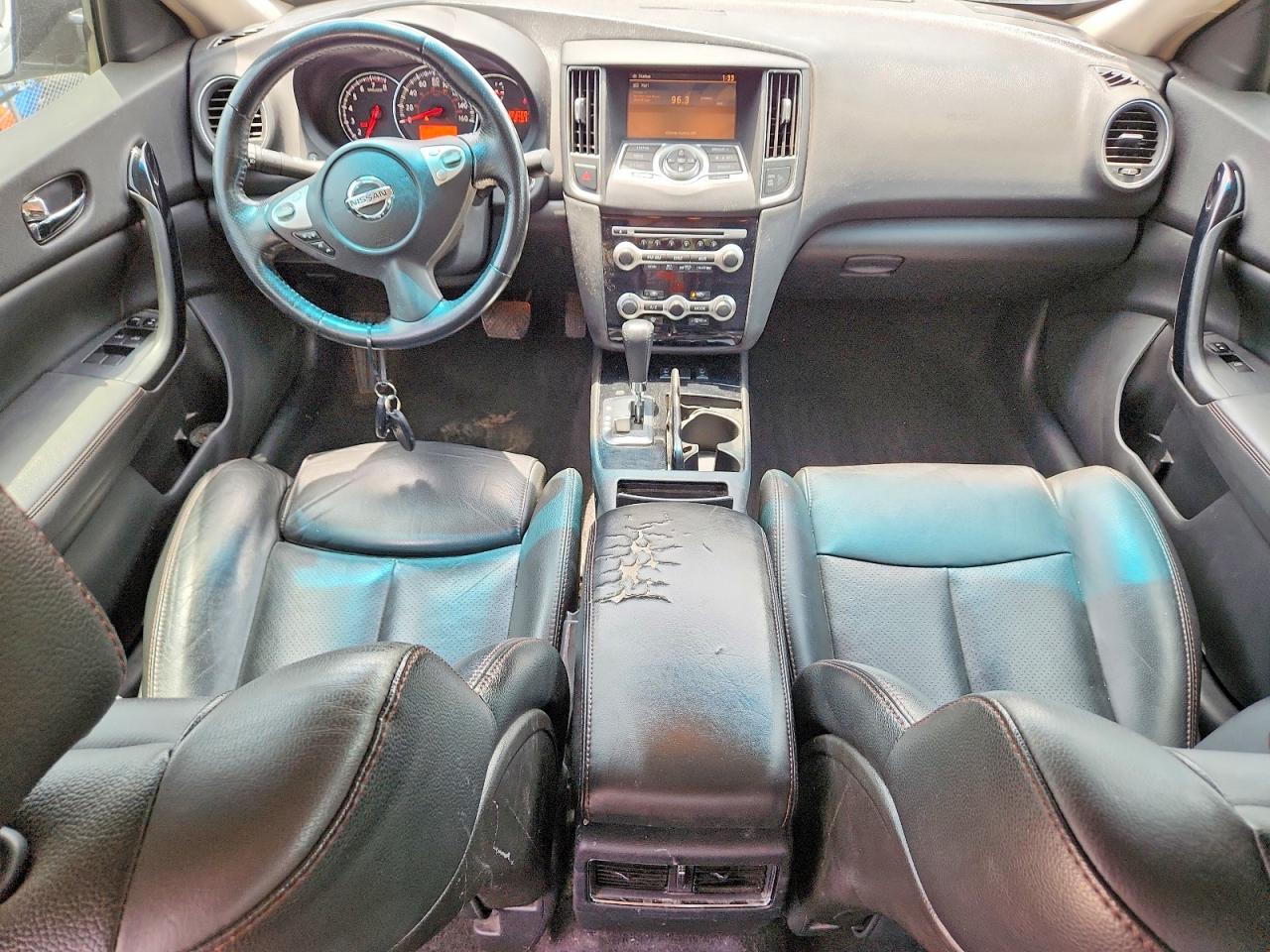2011 Nissan Maxima 3.5 S Black vin: 1N4AA5AP6BC864939
