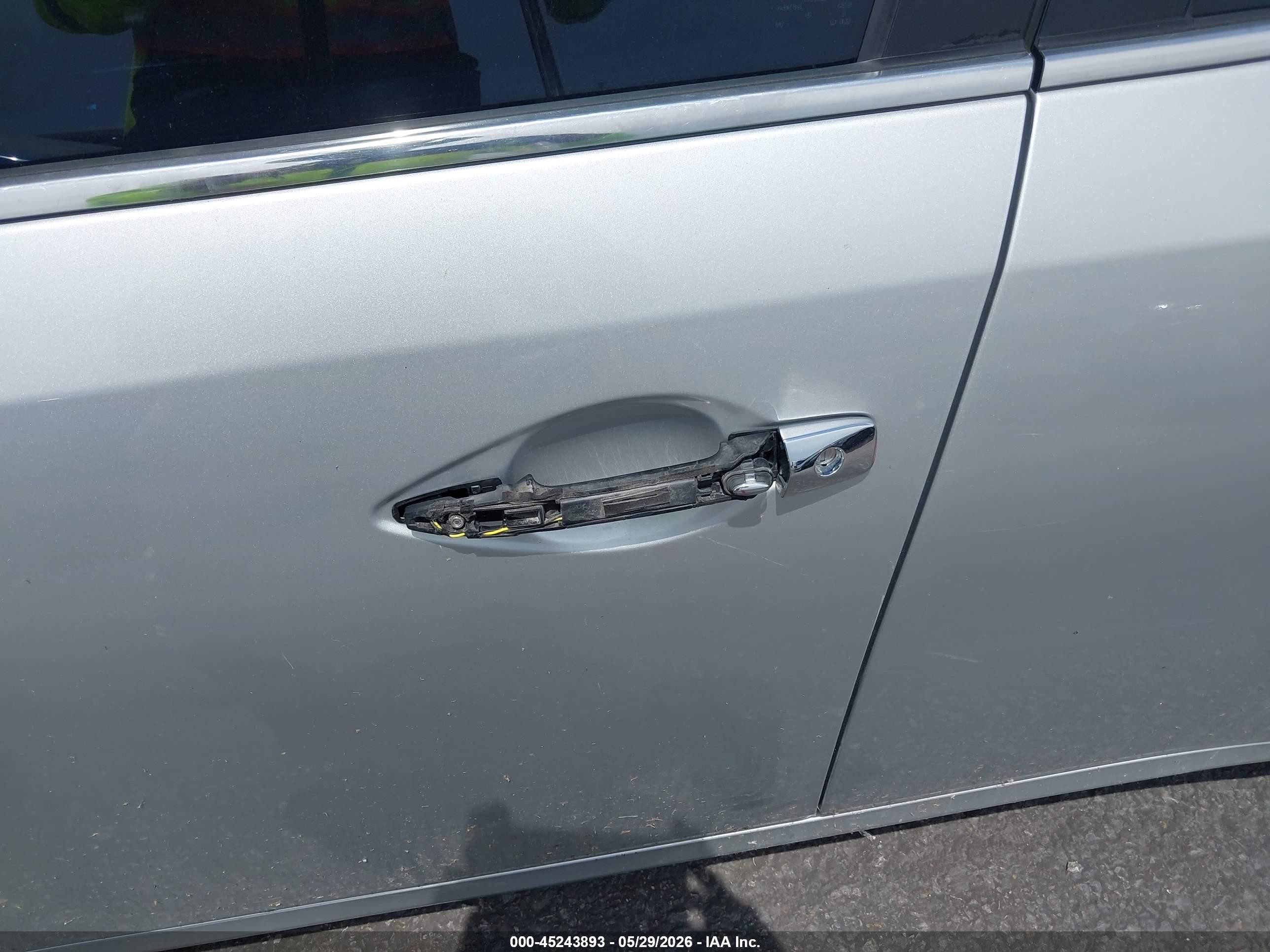 2011 Nissan Maxima 3.5 Sv Silver vin: 1N4AA5AP6BC866416