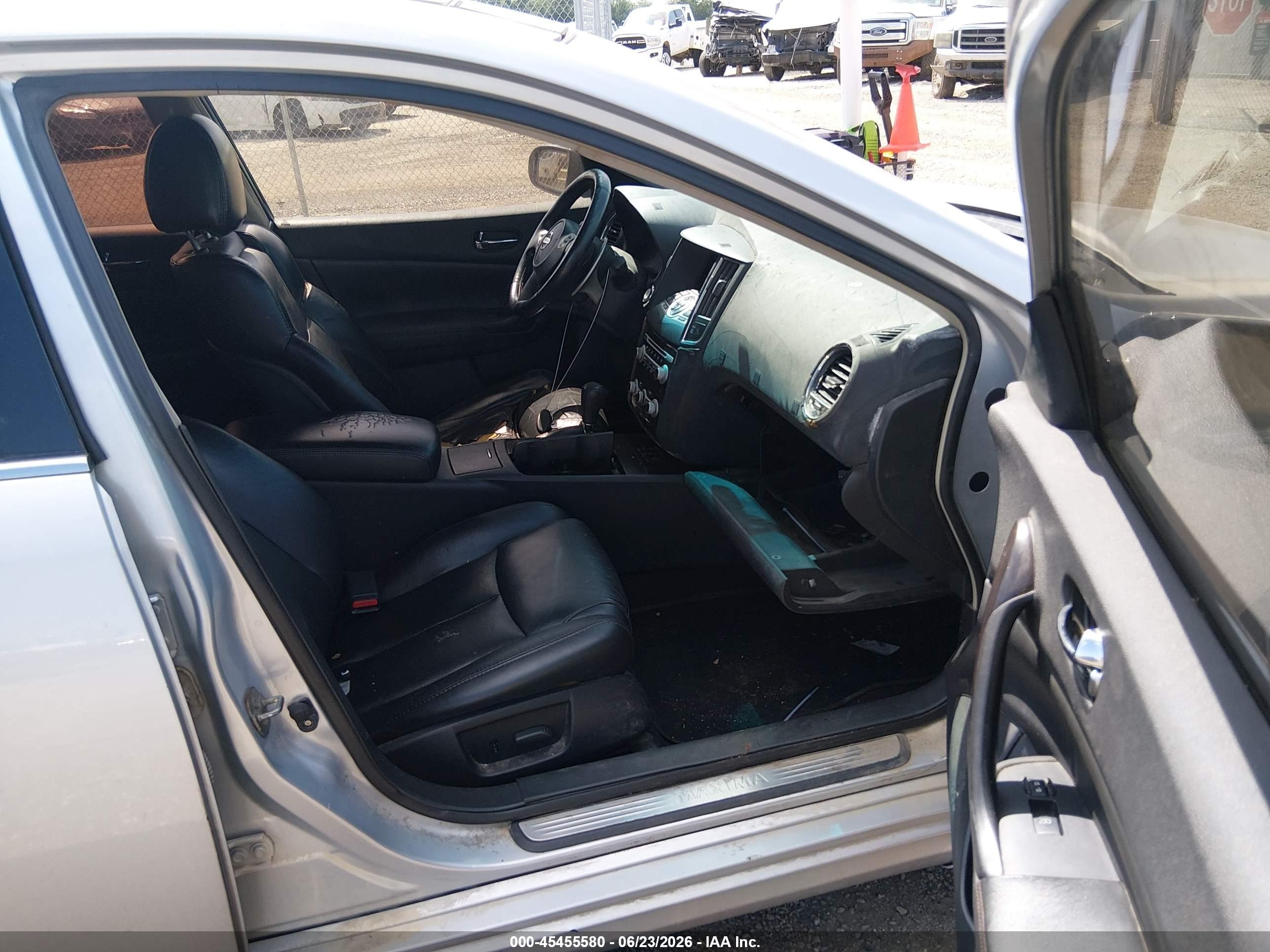 2012 Nissan Maxima 3.5 Sv Silver vin: 1N4AA5AP6CC800403
