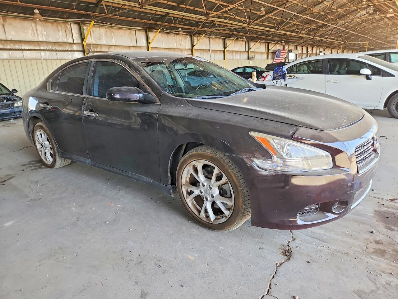 2012 Nissan Maxima S/sv Black vin: 1N4AA5AP6CC811112