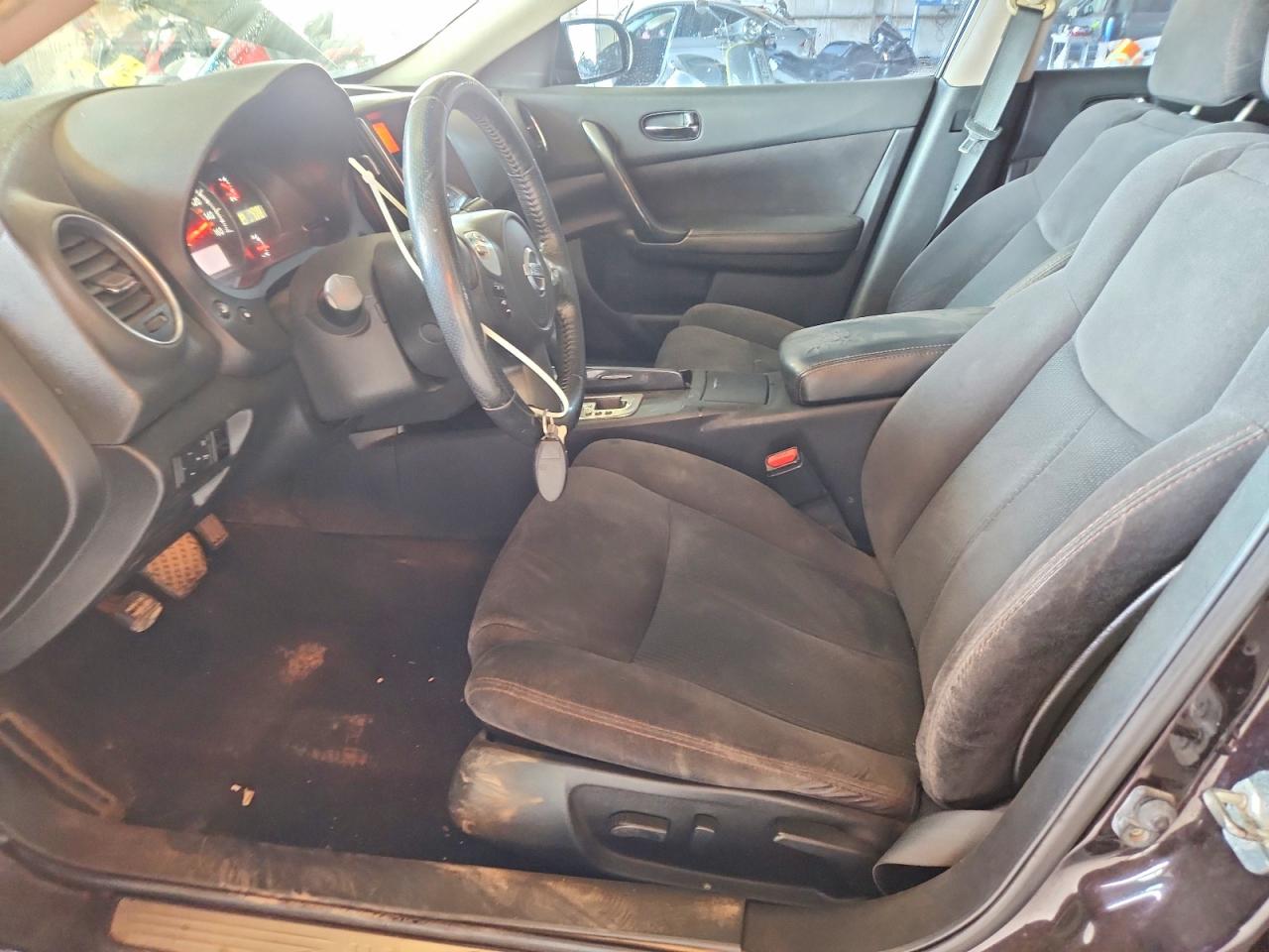 2012 Nissan Maxima S/sv Black vin: 1N4AA5AP6CC811112