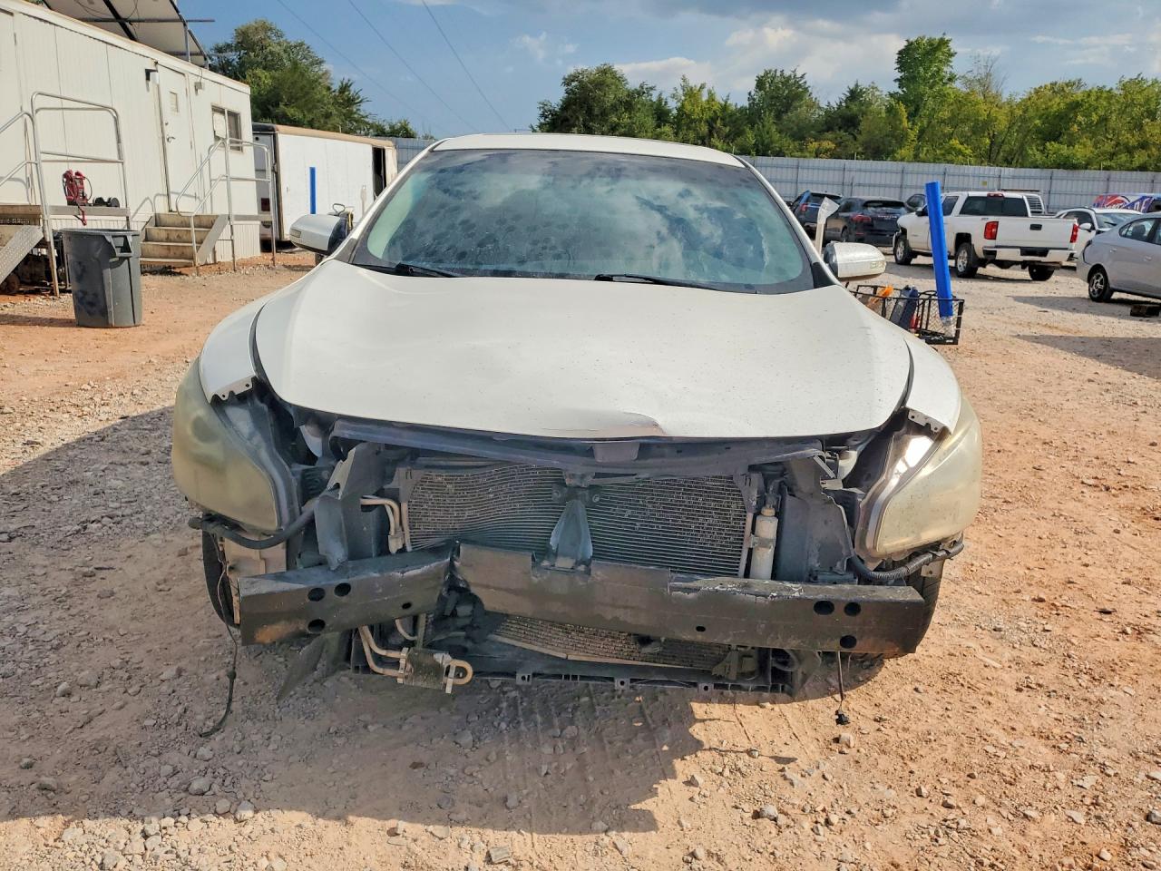 2012 Nissan Maxima 3.5 S White vin: 1N4AA5AP6CC816200