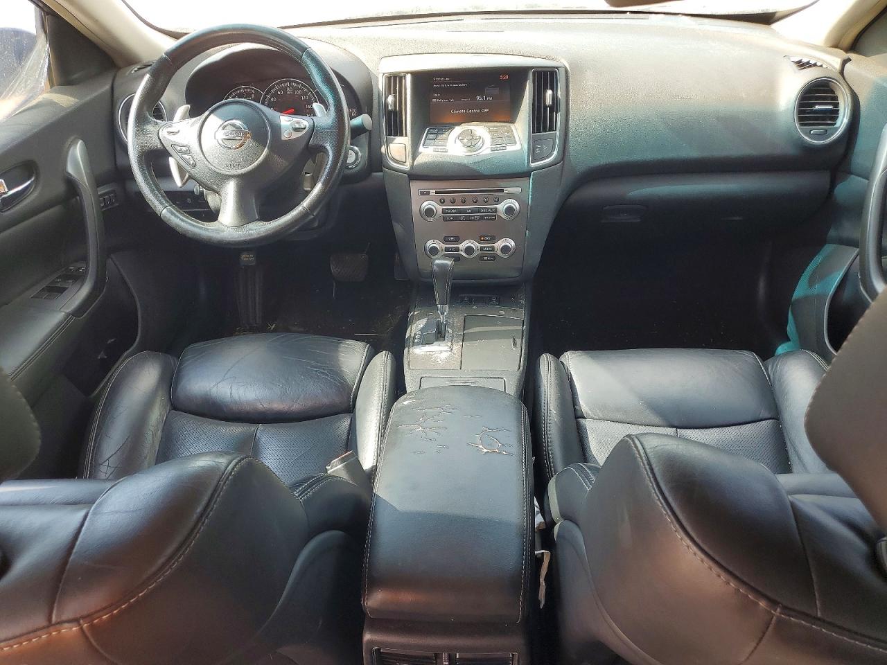 2012 Nissan Maxima 3.5 S White vin: 1N4AA5AP6CC816200