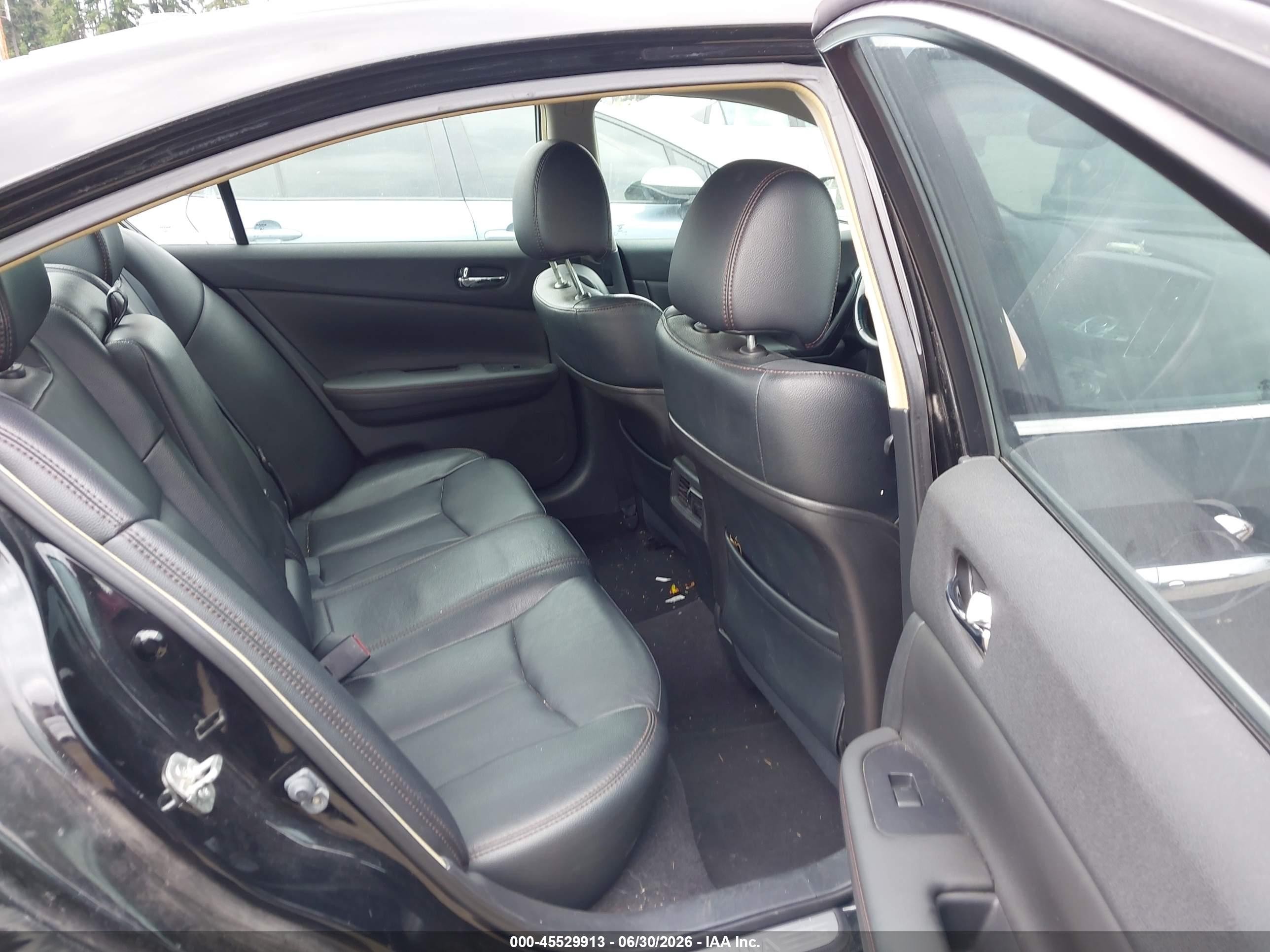 2012 Nissan Maxima 3.5 Sv Black vin: 1N4AA5AP6CC817184