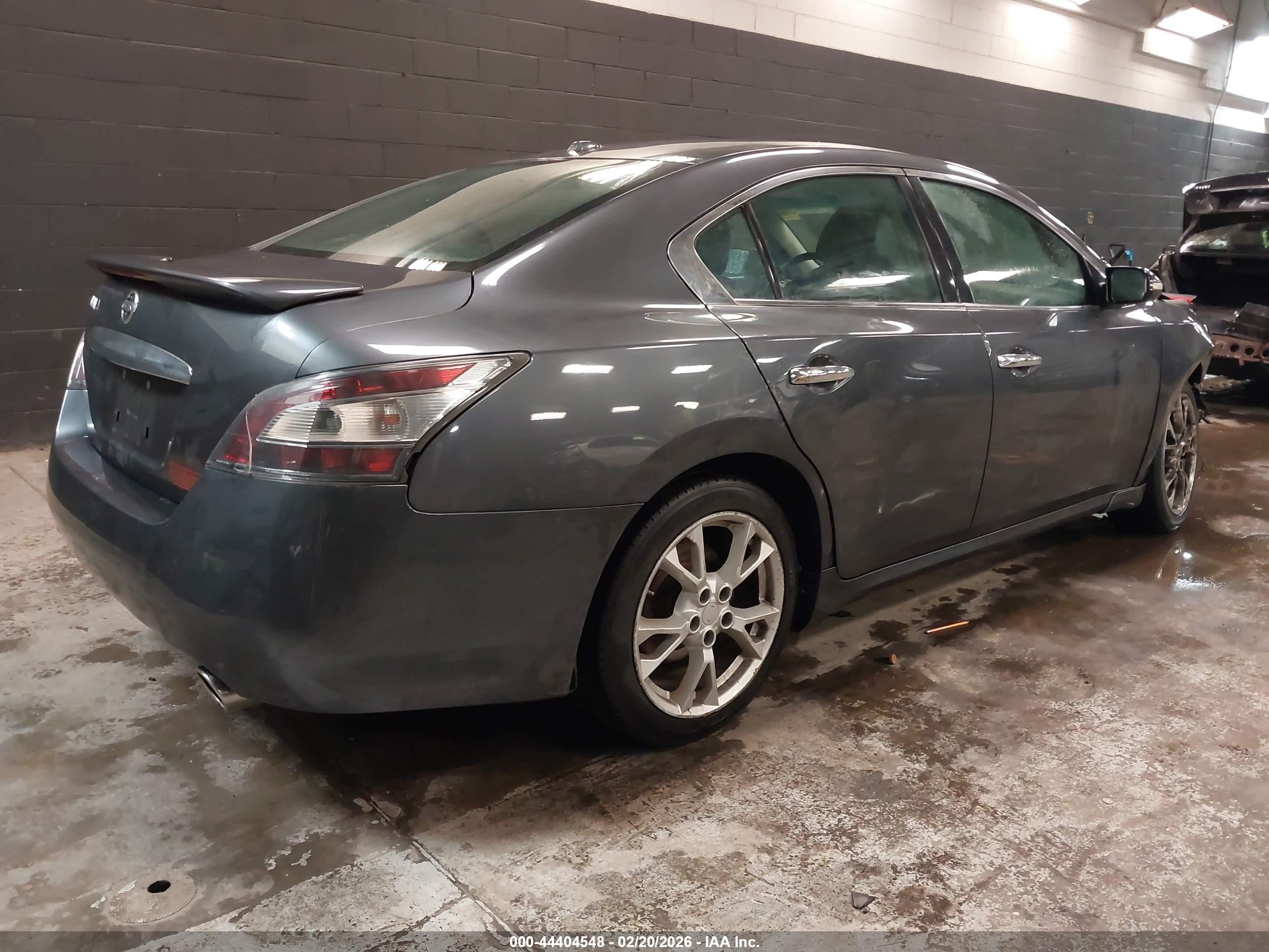 2012 Nissan Maxima 3.5 Sv Gray vin: 1N4AA5AP6CC829917