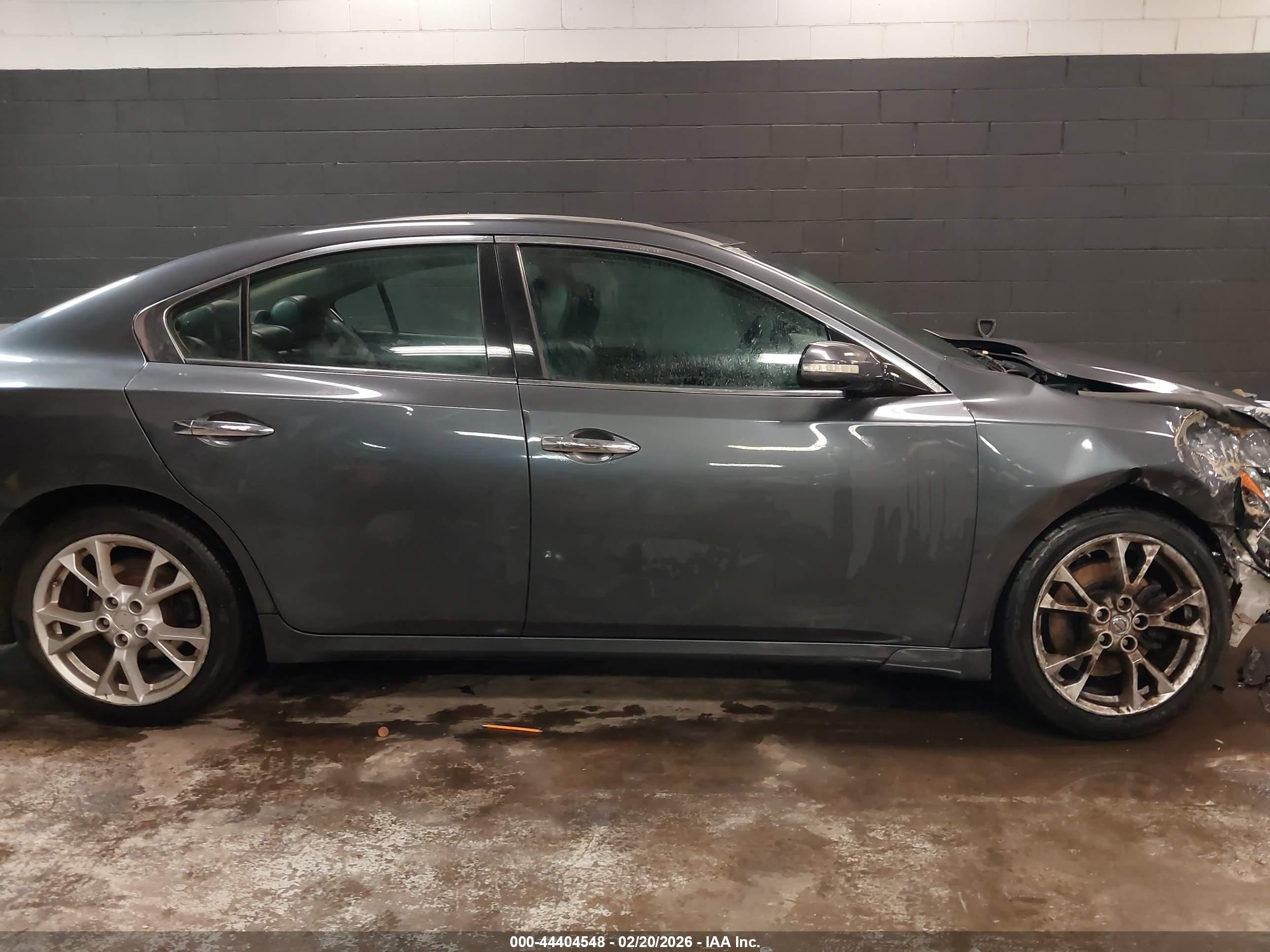 2012 Nissan Maxima 3.5 Sv Gray vin: 1N4AA5AP6CC829917