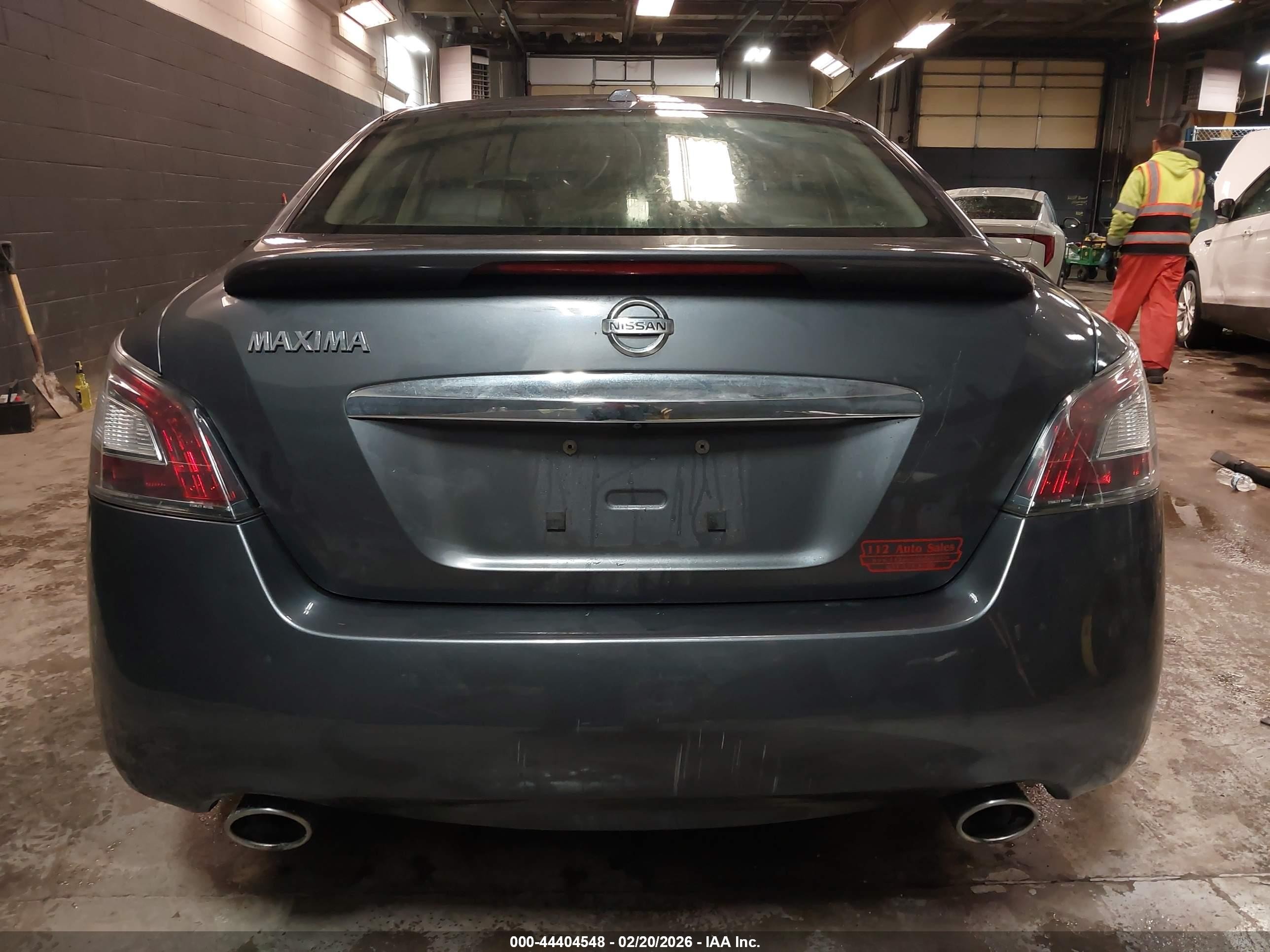 2012 Nissan Maxima 3.5 Sv Gray vin: 1N4AA5AP6CC829917