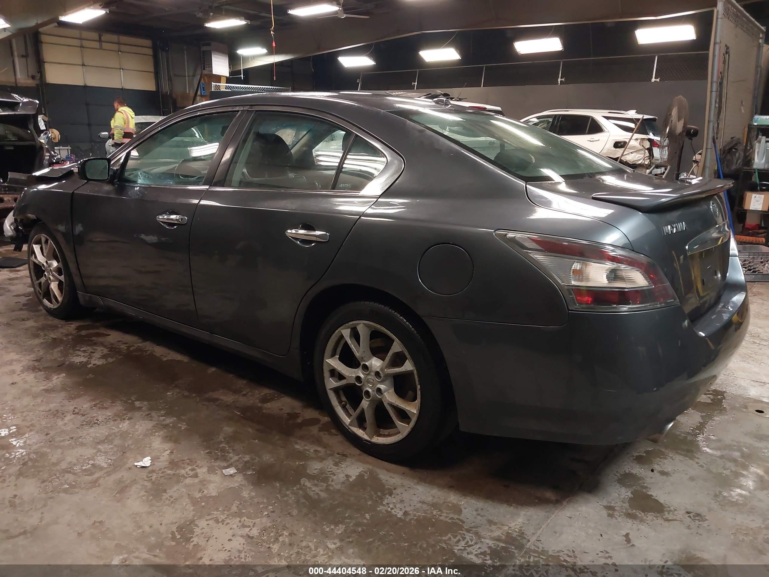 2012 Nissan Maxima 3.5 Sv Gray vin: 1N4AA5AP6CC829917