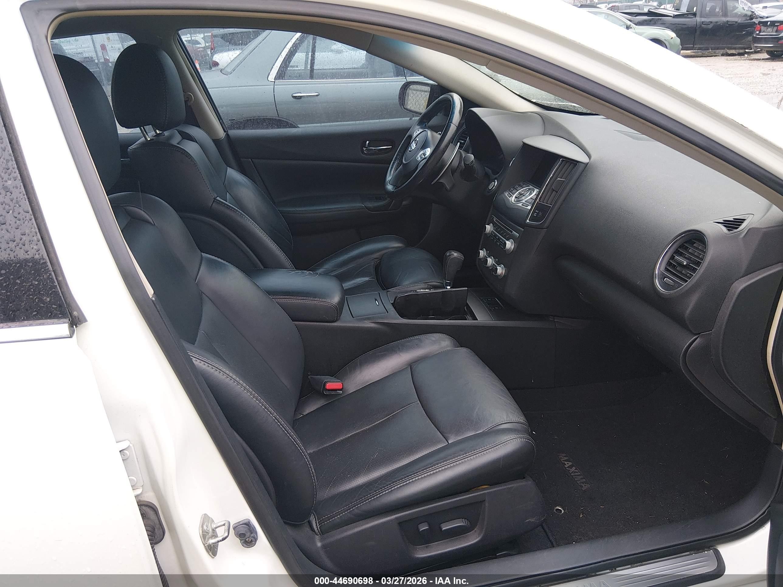 2012 Nissan Maxima 3.5 Sv White vin: 1N4AA5AP6CC831084