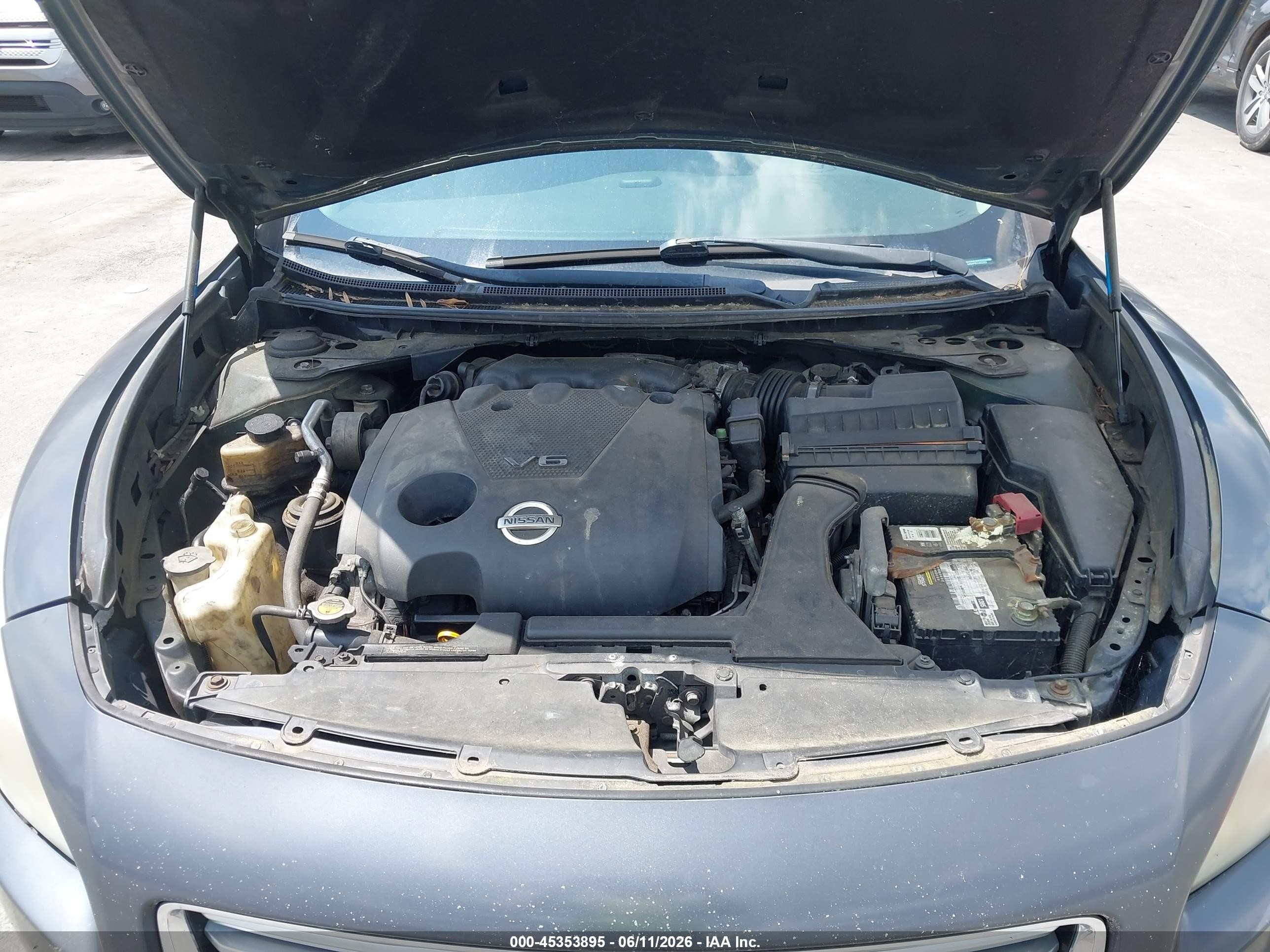 2012 Nissan Maxima 3.5 S Gray vin: 1N4AA5AP6CC832252