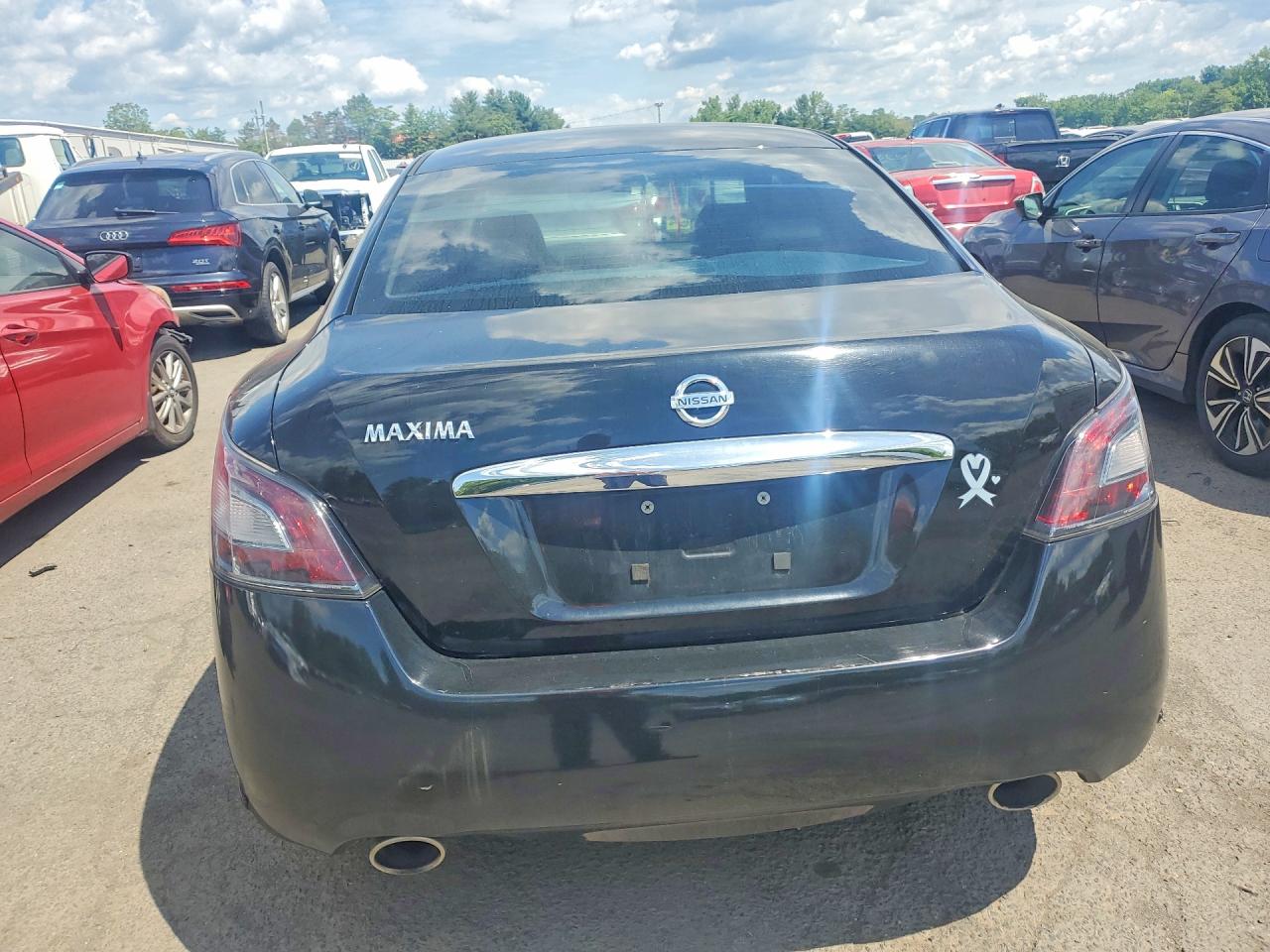 2012 Nissan Maxima 3.5 S Black vin: 1N4AA5AP6CC835278