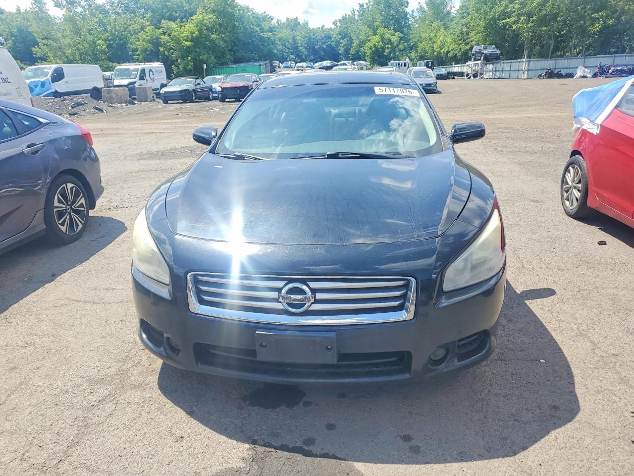 2012 Nissan Maxima 3.5 S Black vin: 1N4AA5AP6CC835278