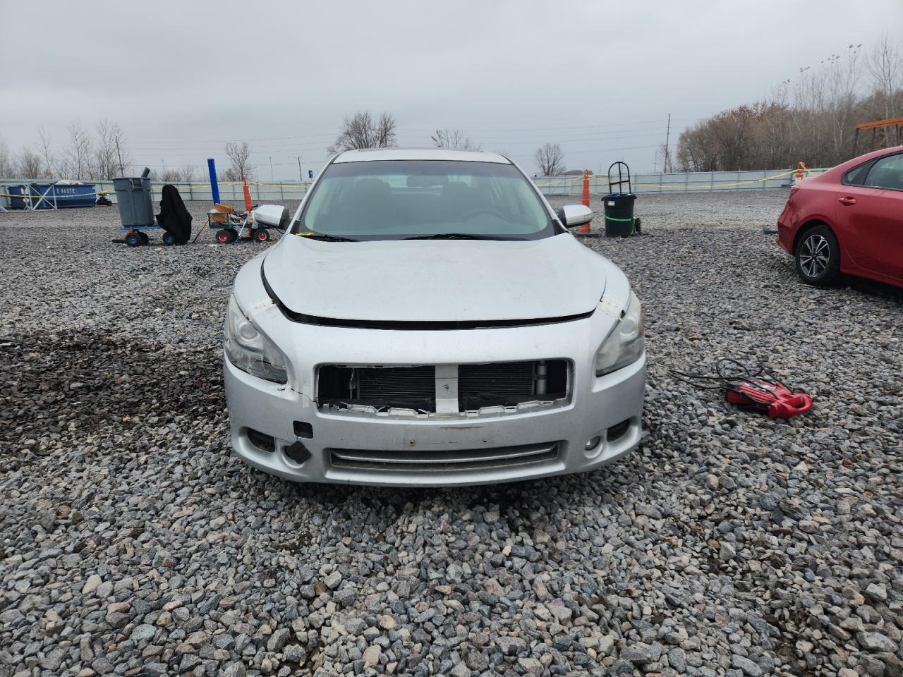 2012 Nissan Maxima S Silver vin: 1N4AA5AP6CC839136