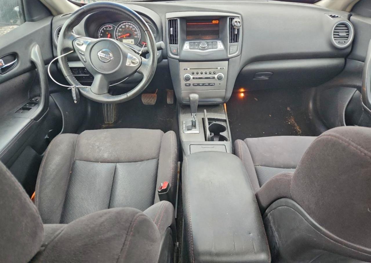 2012 Nissan Maxima S Silver vin: 1N4AA5AP6CC839136