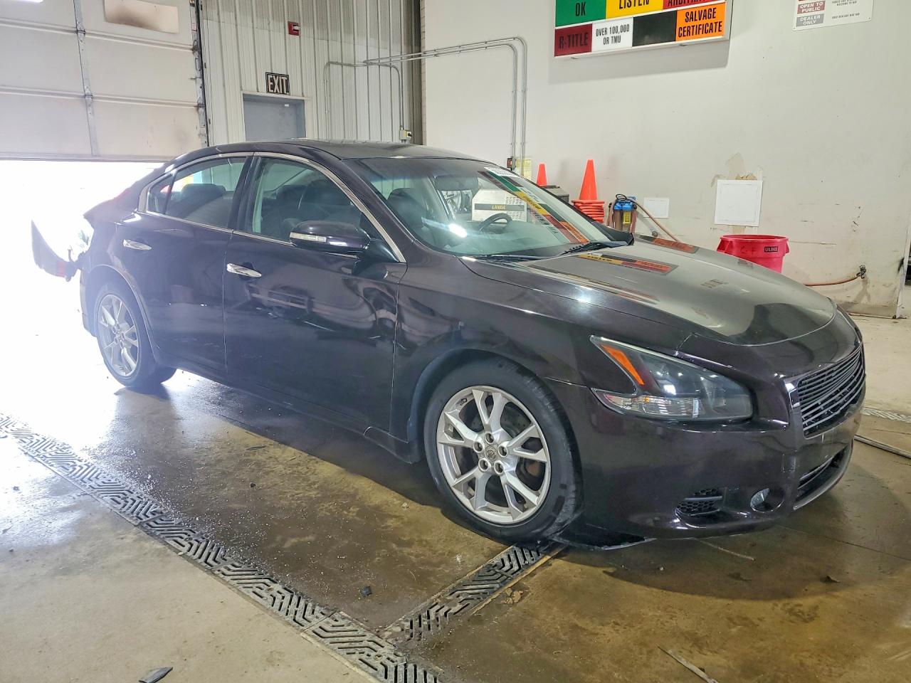2012 Nissan Maxima 3.5 S Burgundy vin: 1N4AA5AP6CC840982