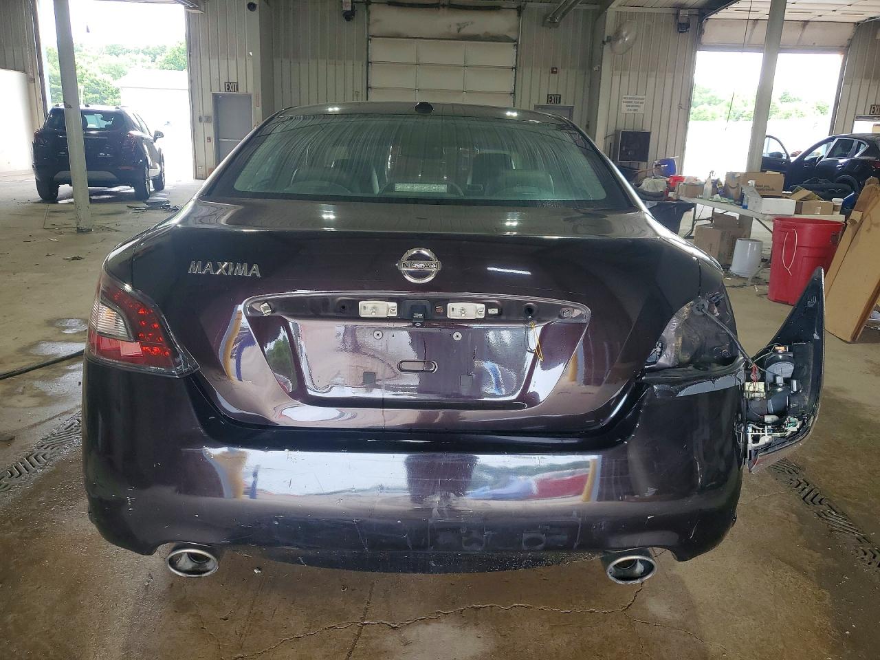 2012 Nissan Maxima 3.5 S Burgundy vin: 1N4AA5AP6CC840982