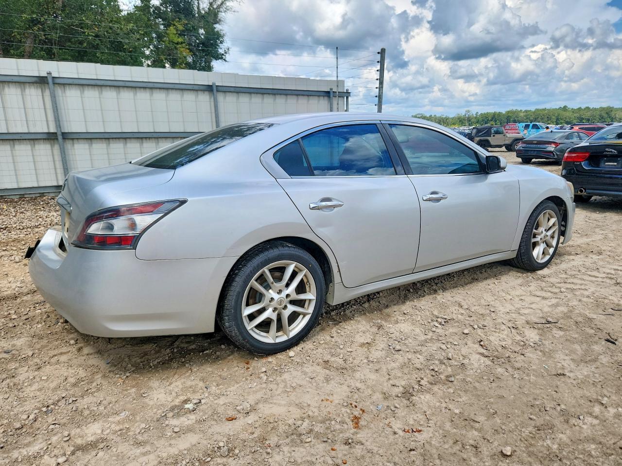 2012 Nissan Maxima 3.5 S Silver vin: 1N4AA5AP6CC845535