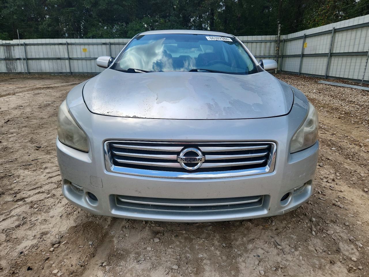 2012 Nissan Maxima 3.5 S Silver vin: 1N4AA5AP6CC845535