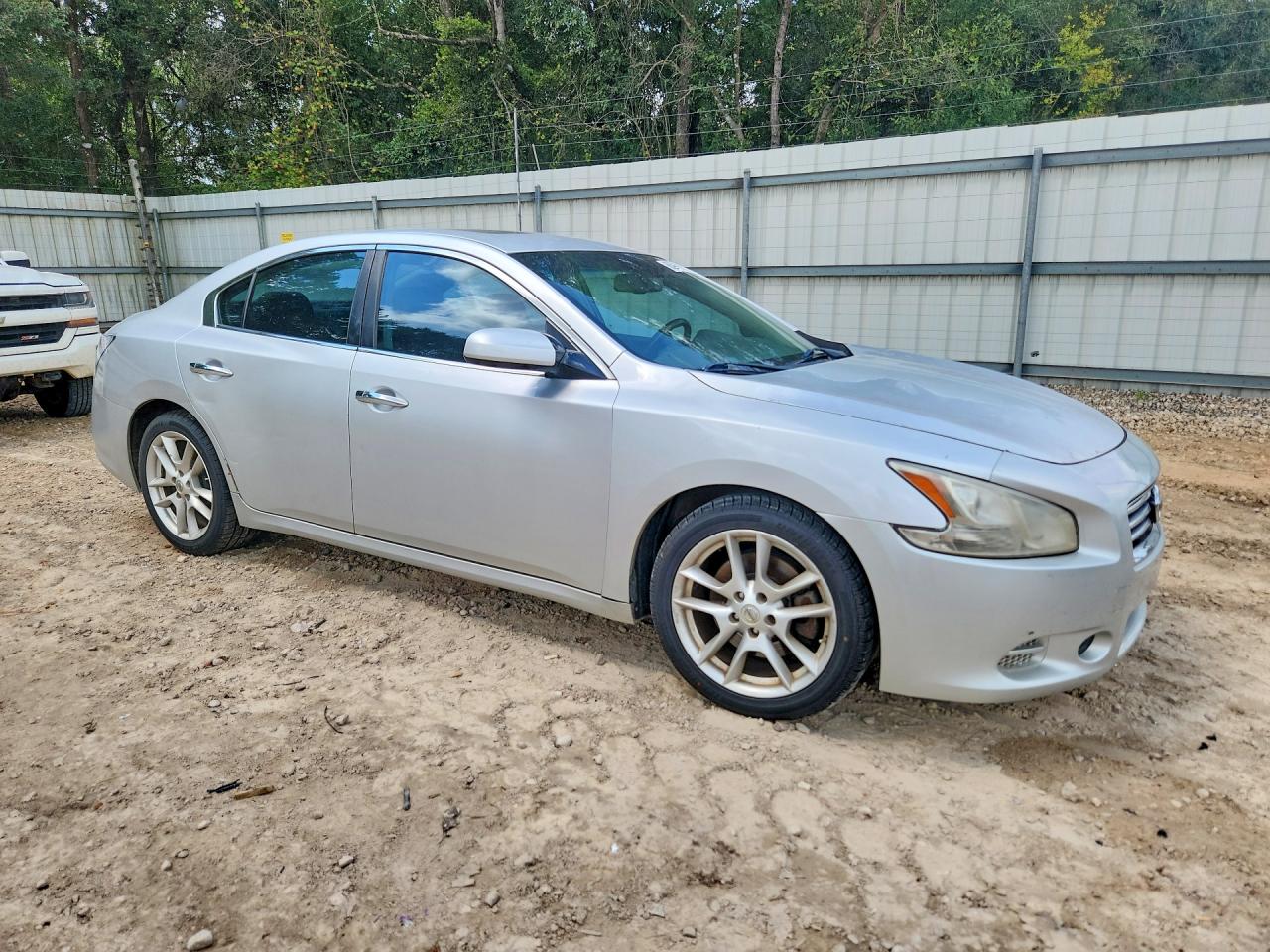 2012 Nissan Maxima 3.5 S Silver vin: 1N4AA5AP6CC845535