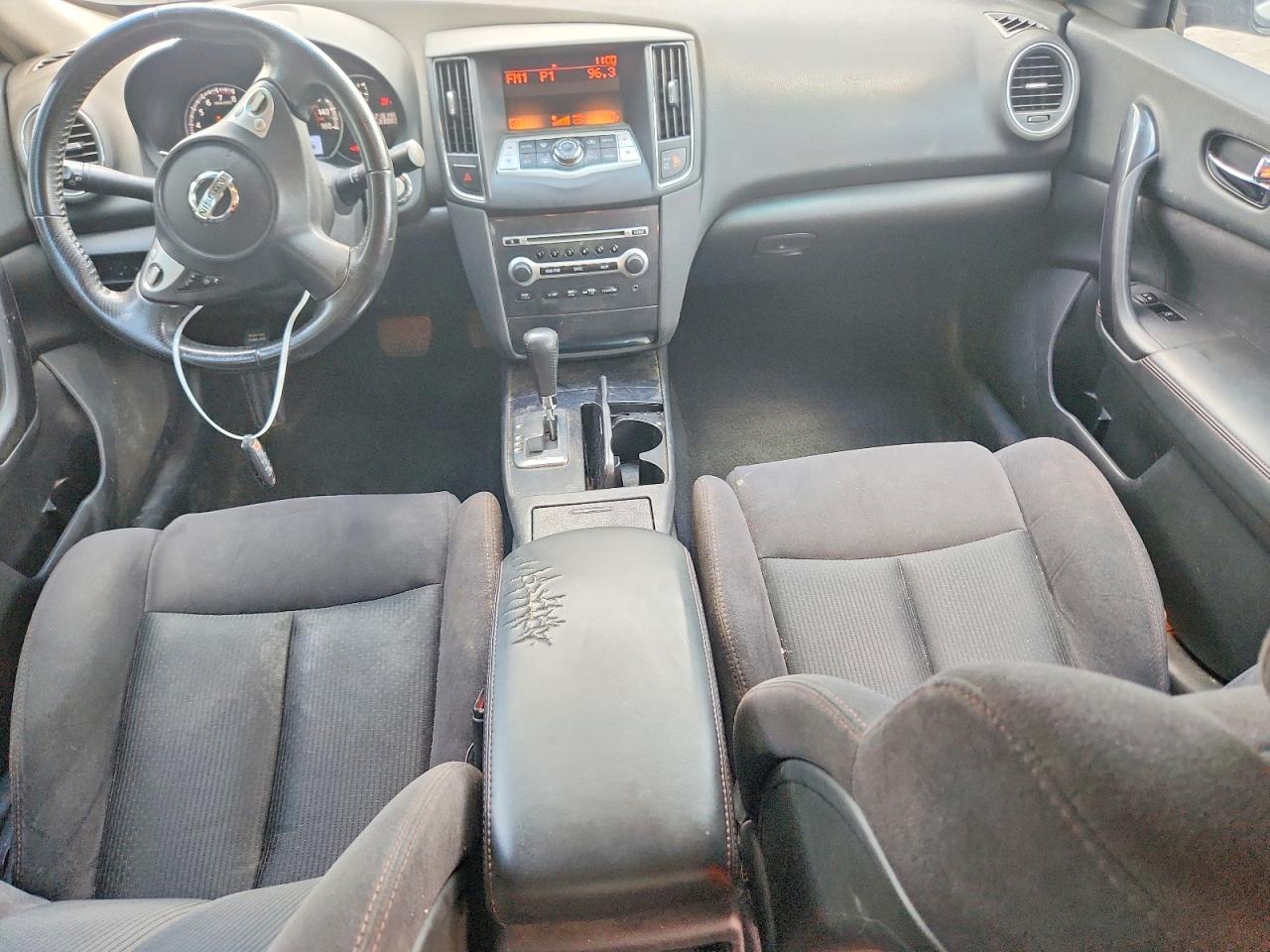 2012 Nissan Maxima 3.5 S Silver vin: 1N4AA5AP6CC845535