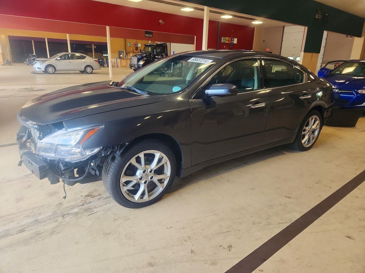 2012 Nissan Maxima 3.5 S Серый vin: 1N4AA5AP6CC846104