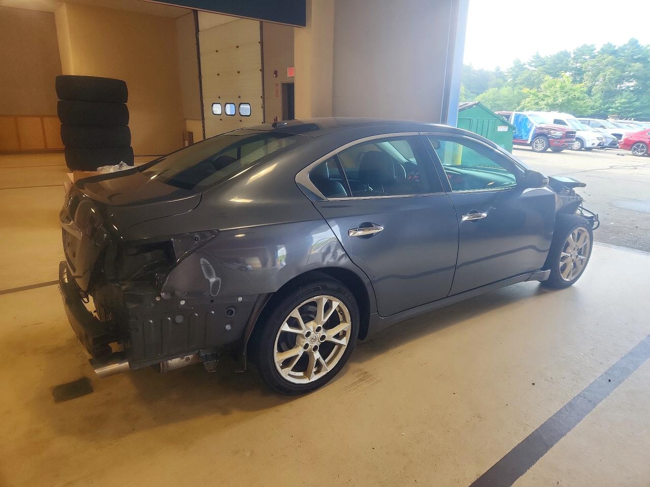2012 Nissan Maxima 3.5 S Серый vin: 1N4AA5AP6CC846104