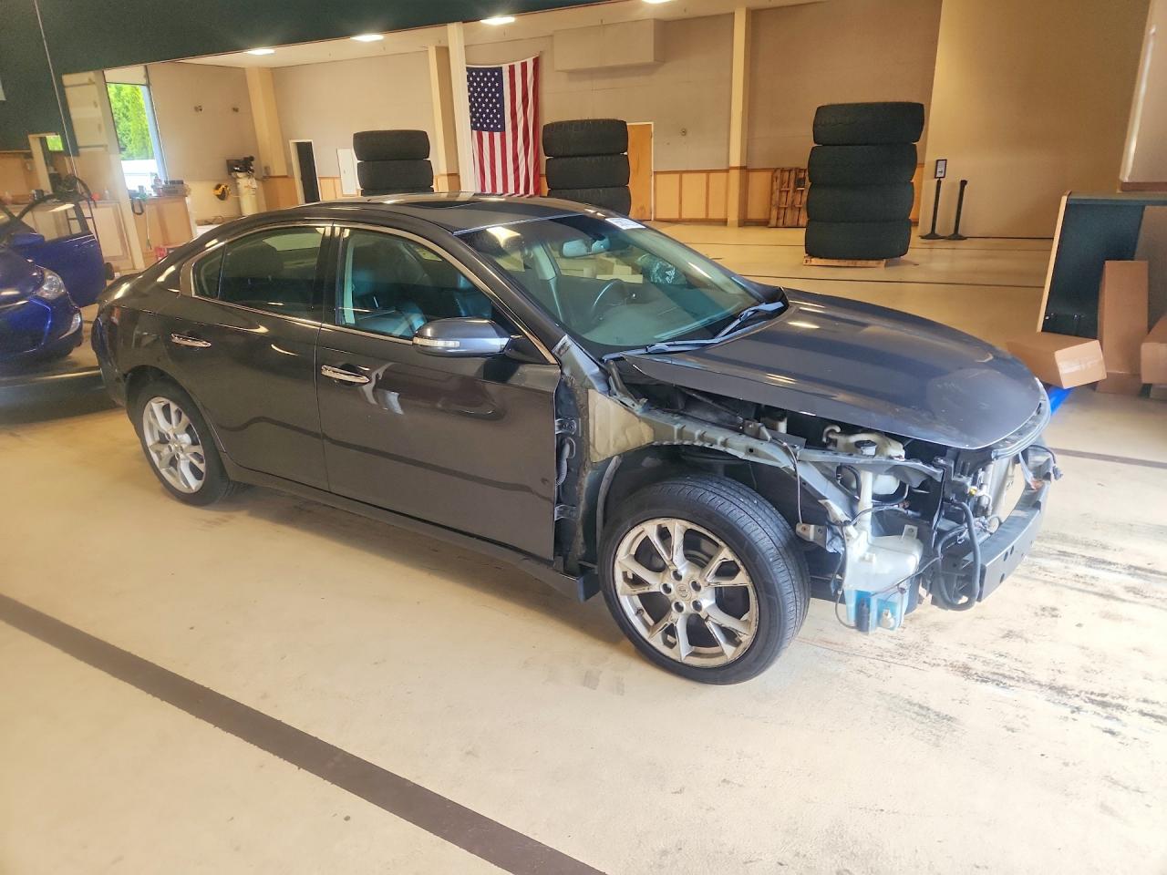 2012 Nissan Maxima 3.5 S Серый vin: 1N4AA5AP6CC846104