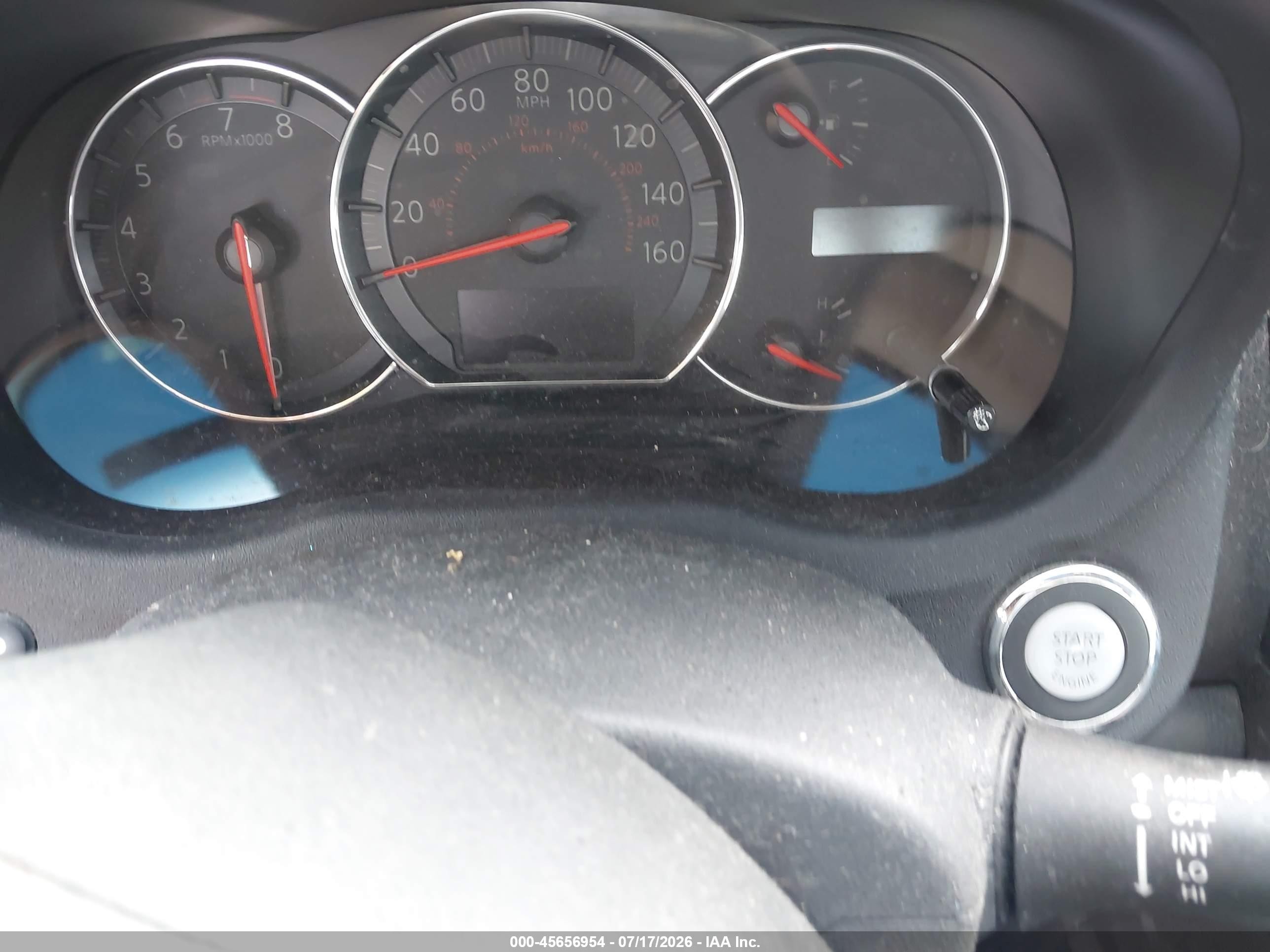 2012 Nissan Maxima 3.5 S Белый vin: 1N4AA5AP6CC854512