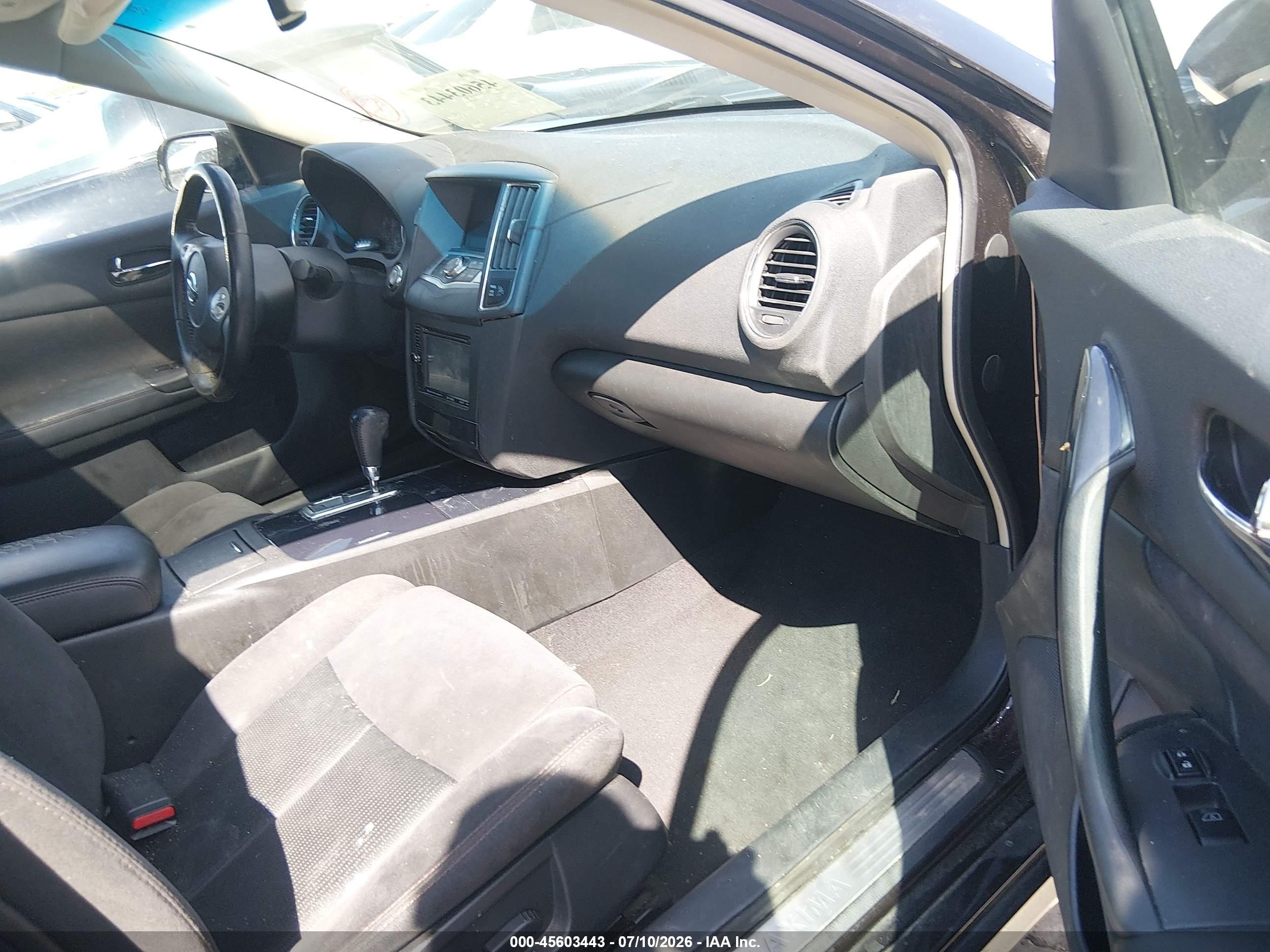 2012 Nissan Maxima 3.5 S Burgundy vin: 1N4AA5AP6CC857460