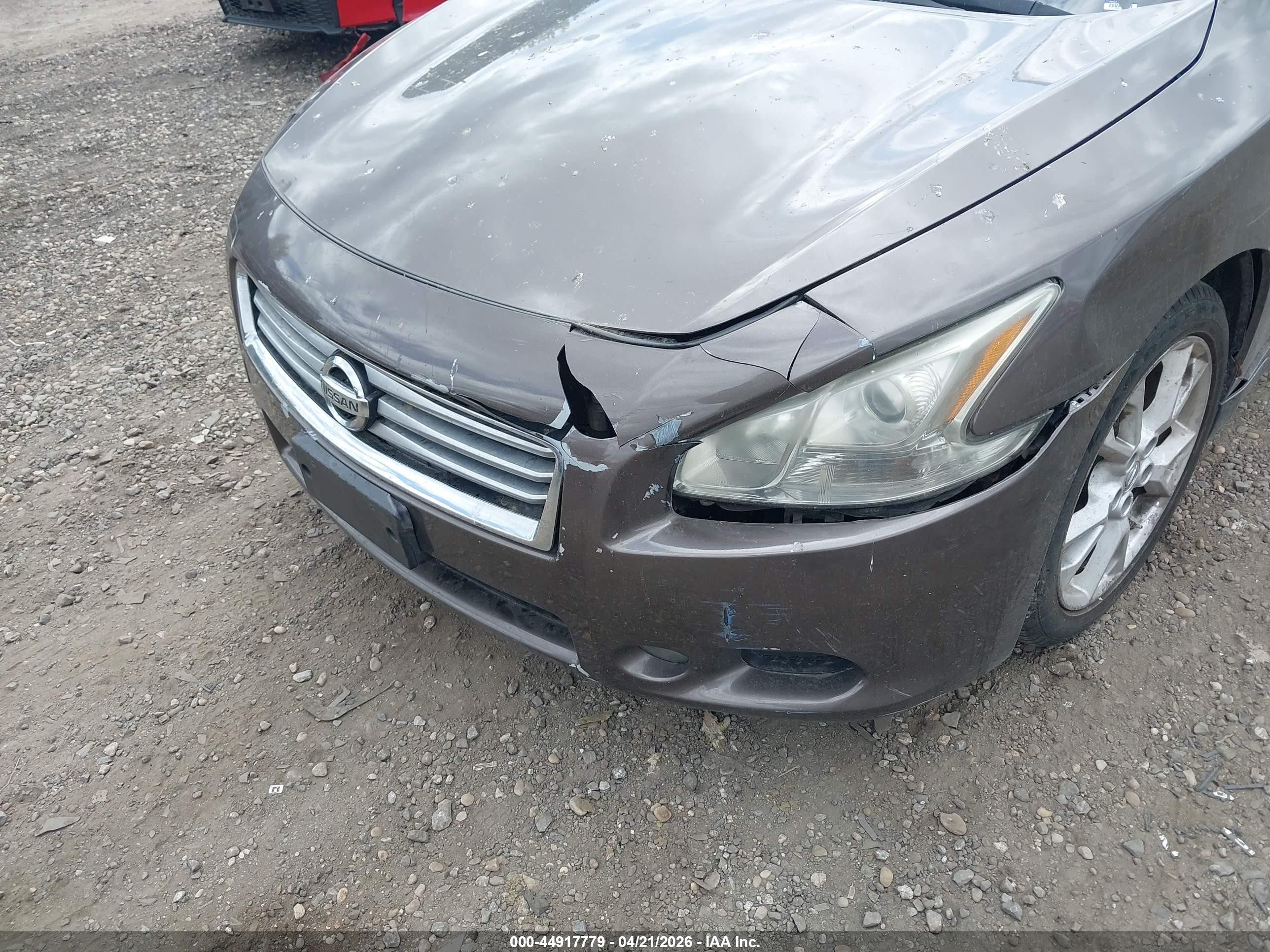 2012 Nissan Maxima 3.5 Sv Brown vin: 1N4AA5AP6CC864439