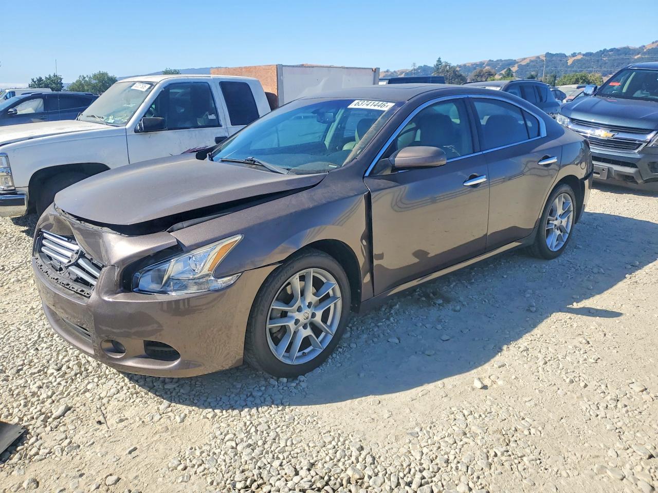 2013 Nissan Maxima 3.5 S Brown vin: 1N4AA5AP6DC800936