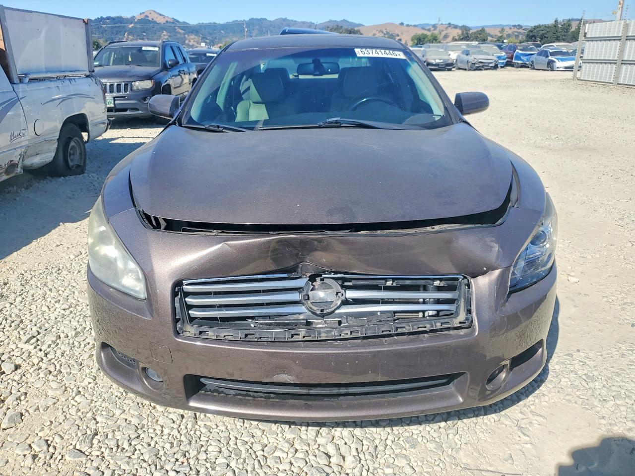 2013 Nissan Maxima 3.5 S Brown vin: 1N4AA5AP6DC800936