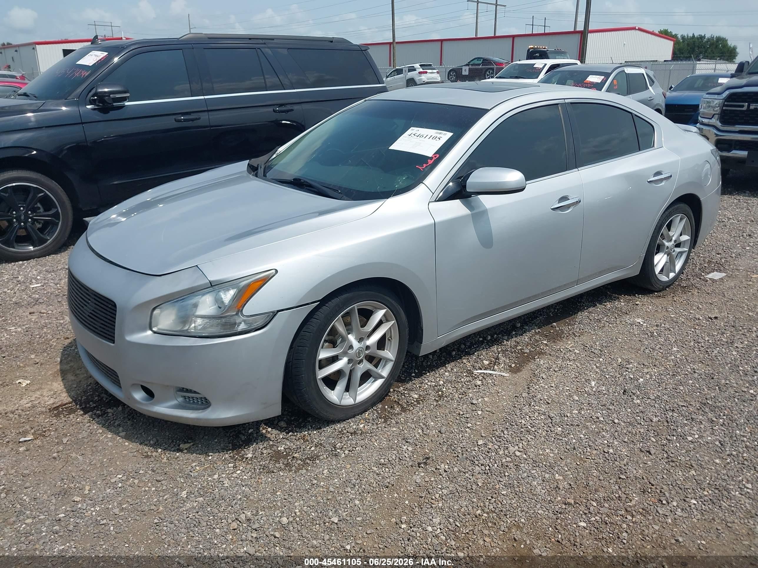 2013 Nissan Maxima 3.5 S Серебряный vin: 1N4AA5AP6DC804324